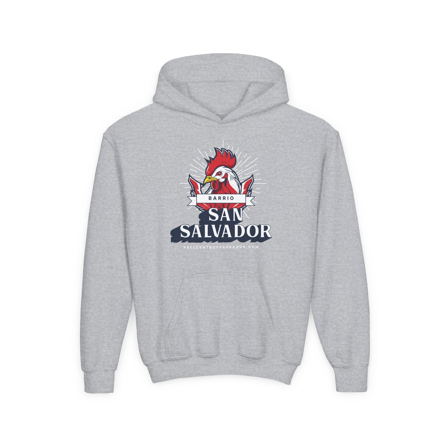 San Salvador, Remedios. (niños) Youth Hooded Sweatshirt
