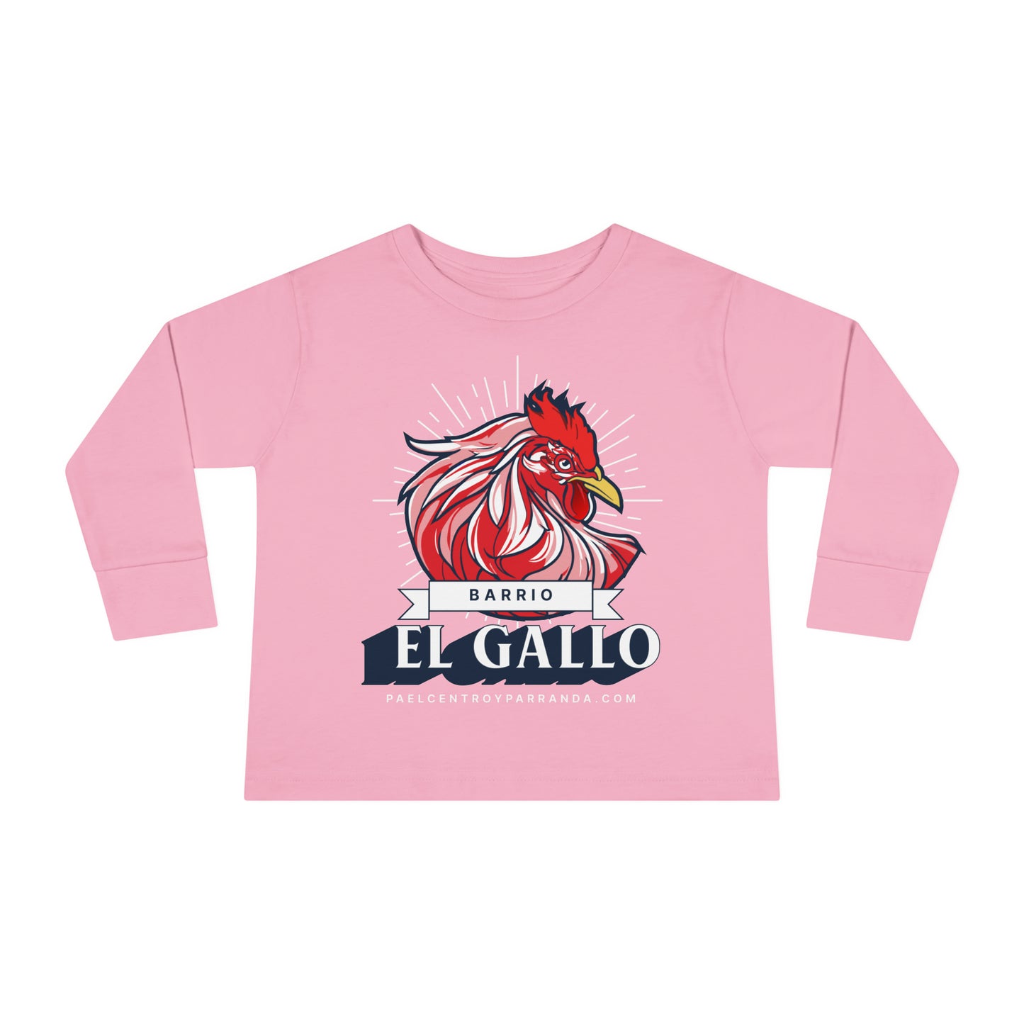 El Gallo, Chambas. Toddler Long Sleeve Tee