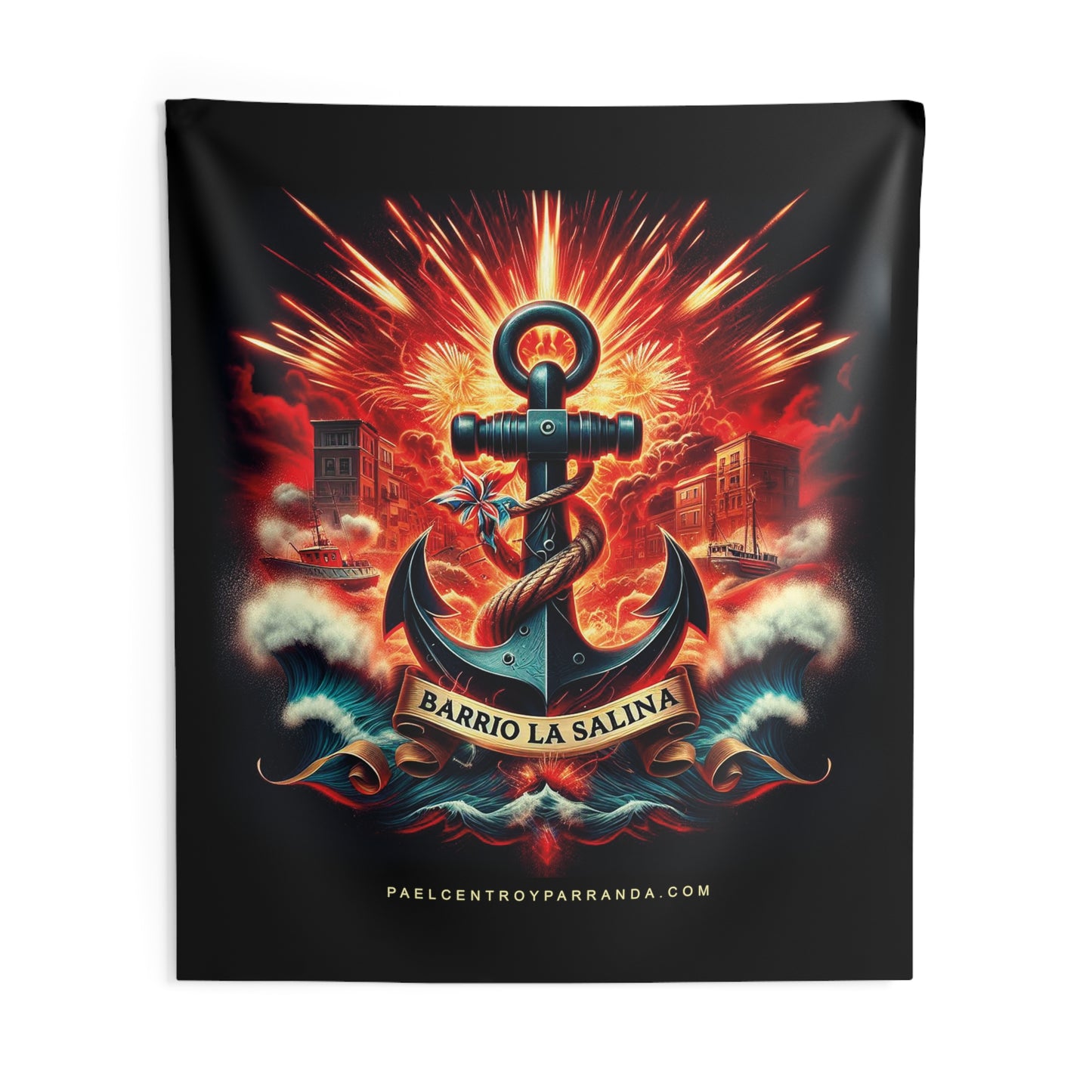 La Salina, Punta Alegre. Indoor Wall Tapestries