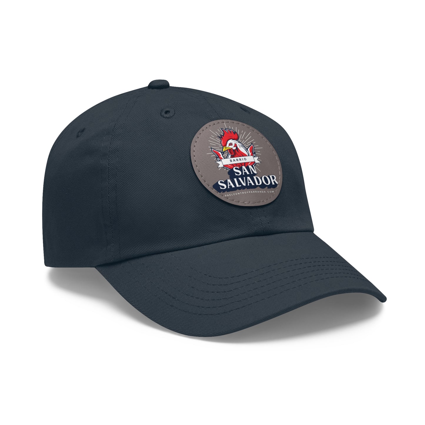 San Salvador, Remedios. Dad Hat with Leather Patch (Round)