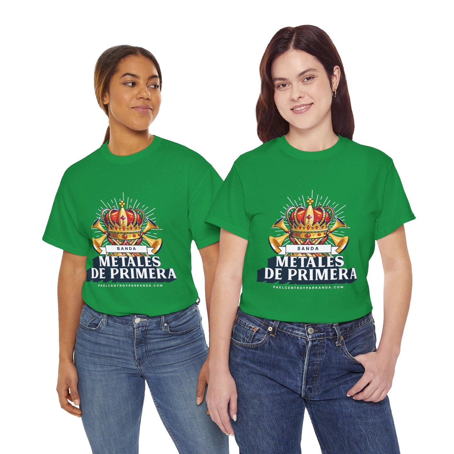 Metales de Primera. (adults) Unisex Heavy Cotton Tee