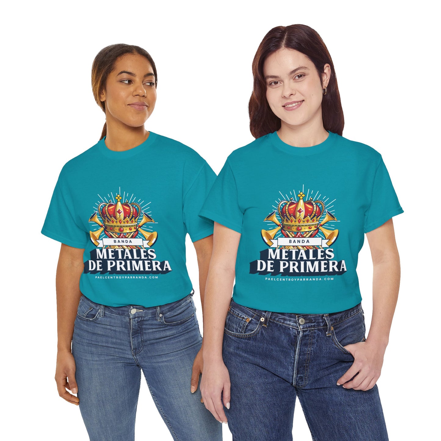 Metales de Primera. (adults) Unisex Heavy Cotton Tee
