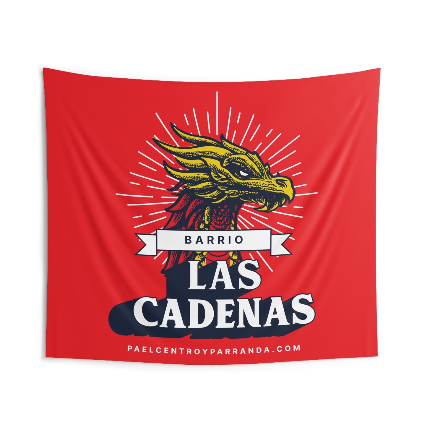 Las Cadenas, Mordazo. (horizontal) Indoor Wall Tapestries