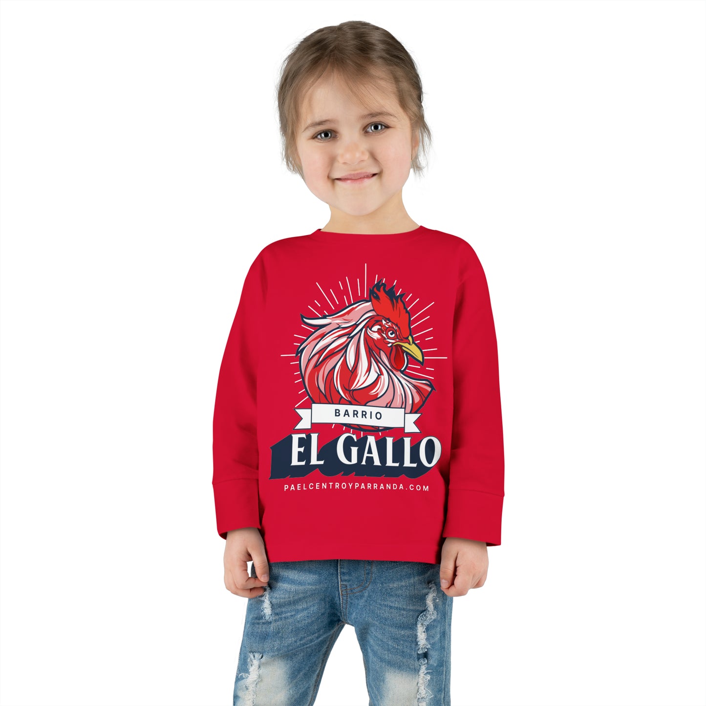 El Gallo, Chambas. Toddler Long Sleeve Tee