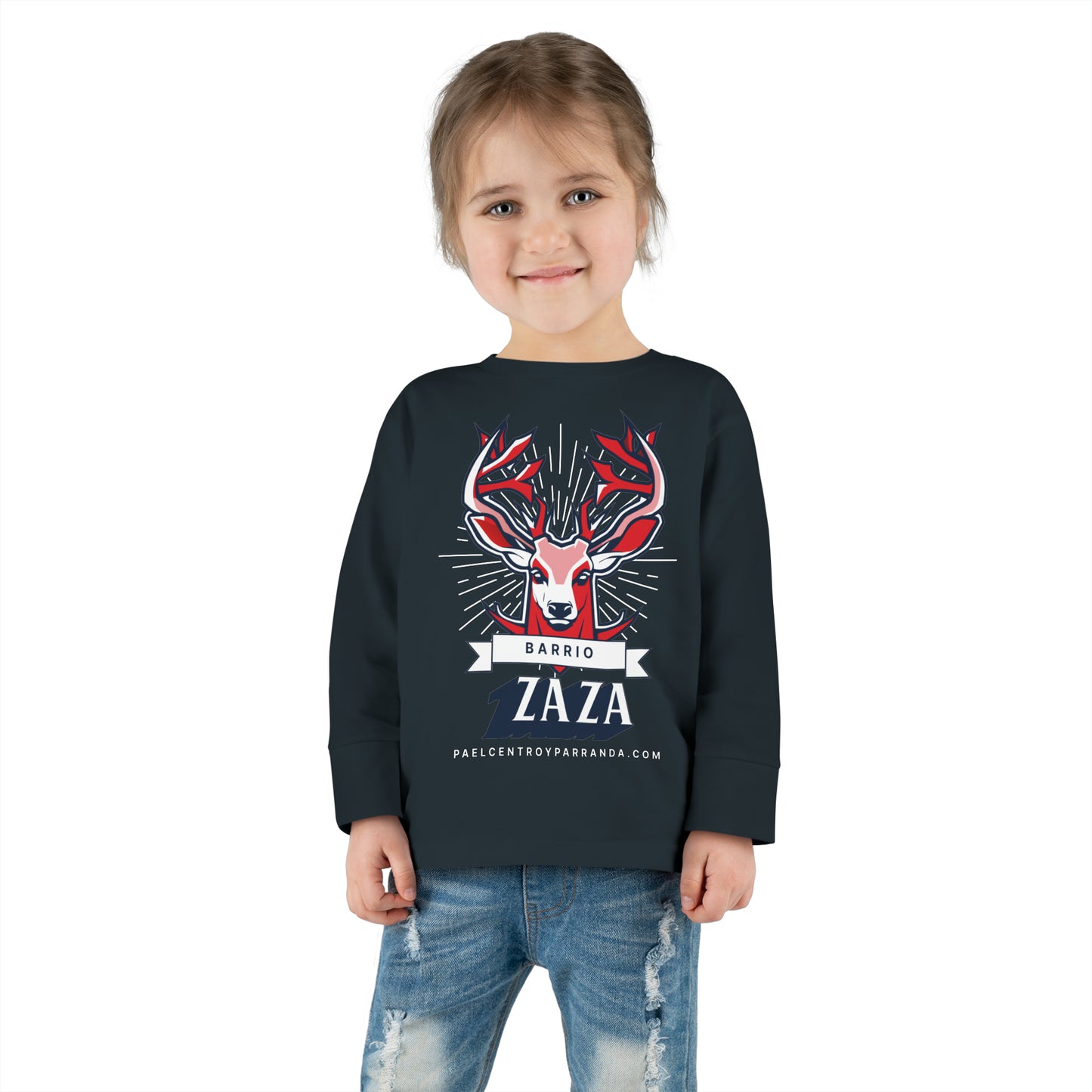 Zaza, Placetas. Toddler Long Sleeve Tee