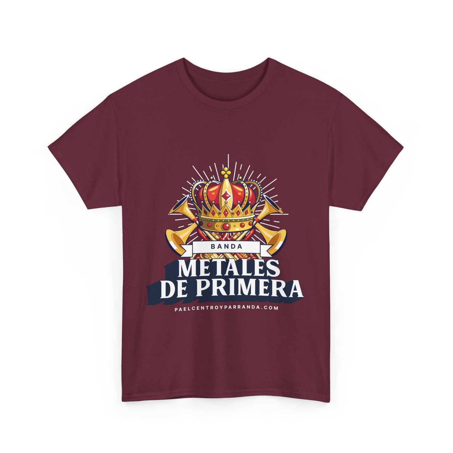 Metales de Primera. (adults) Unisex Heavy Cotton Tee