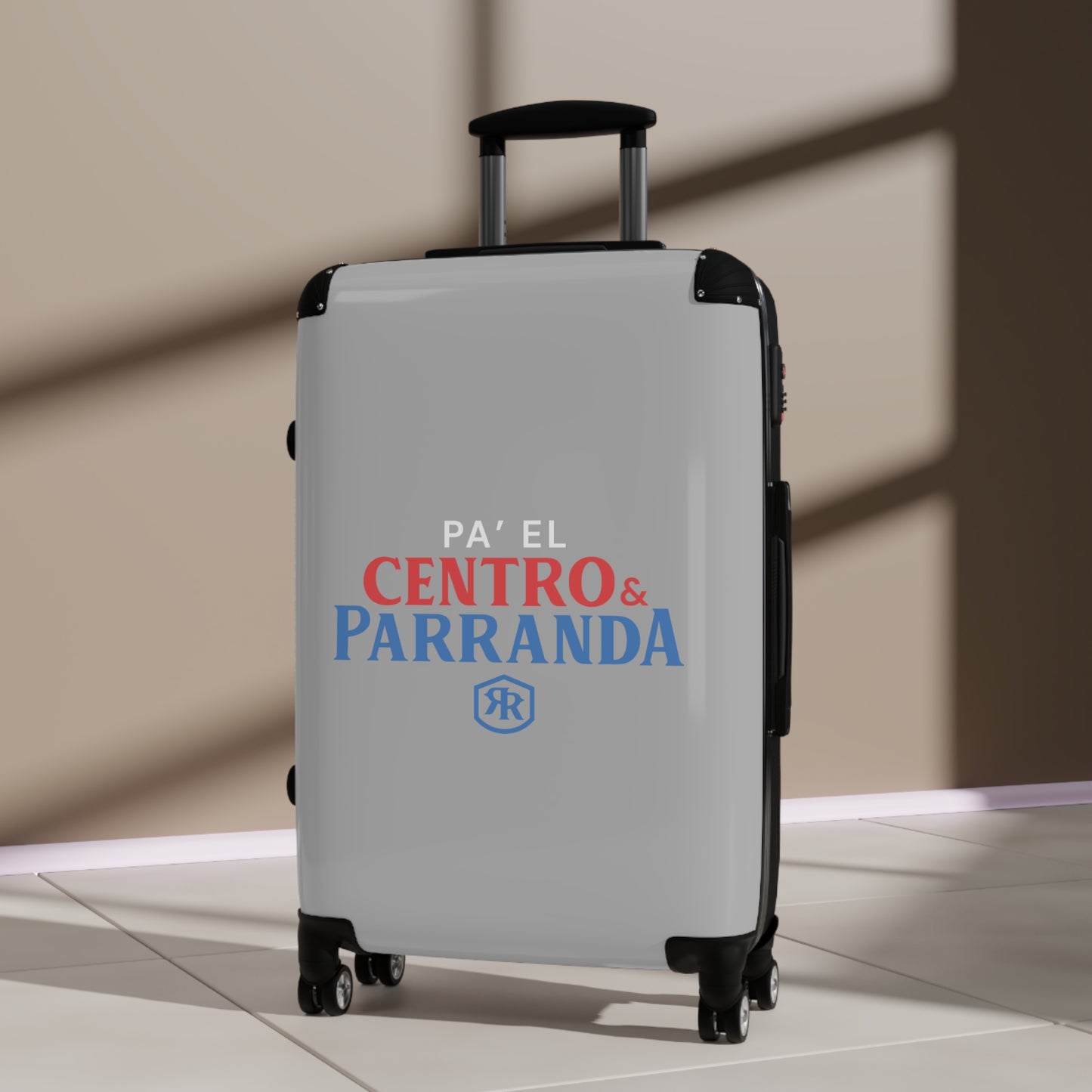 Pa´ el centro y parranda. Suitcase