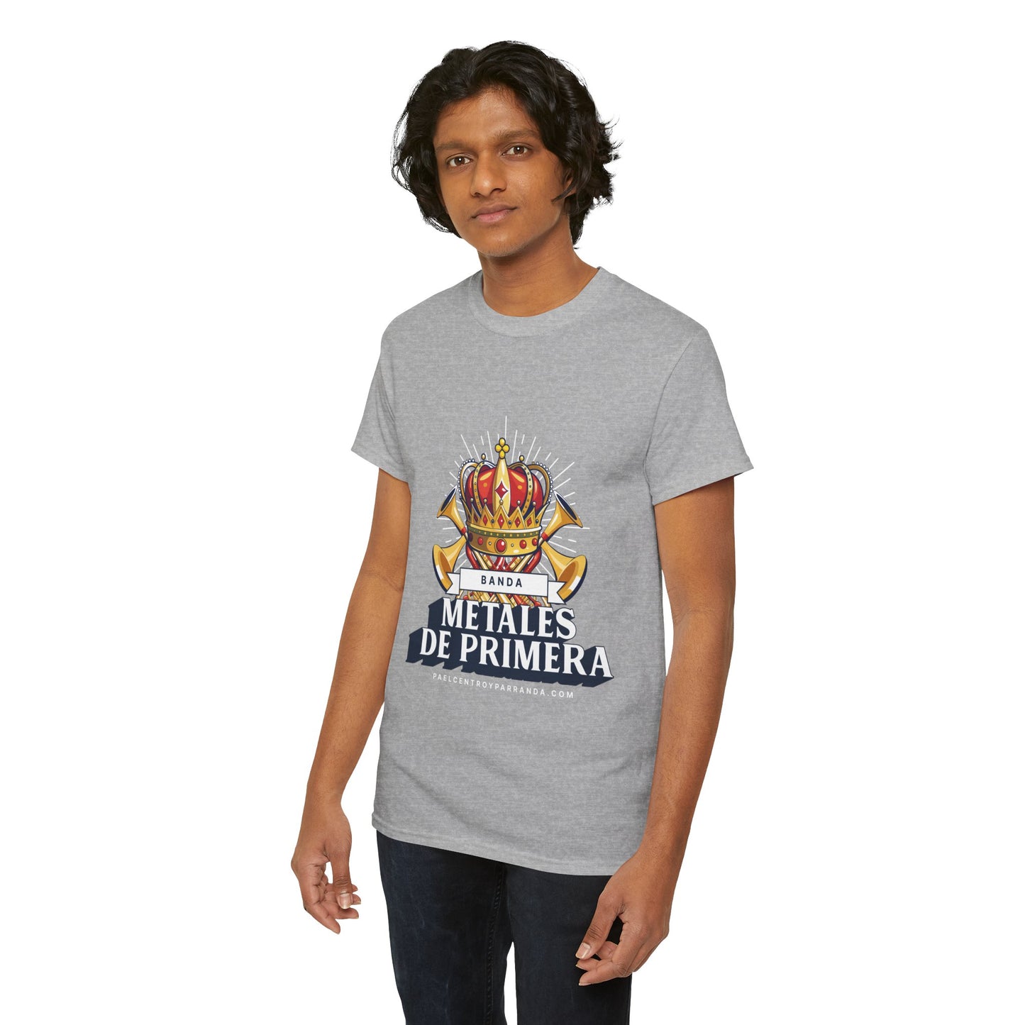 Metales de Primera. (adults) Unisex Heavy Cotton Tee