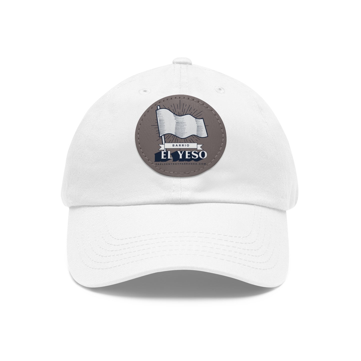 El Yeso, Punta Alegre. Dad Hat with Leather Patch (Round)