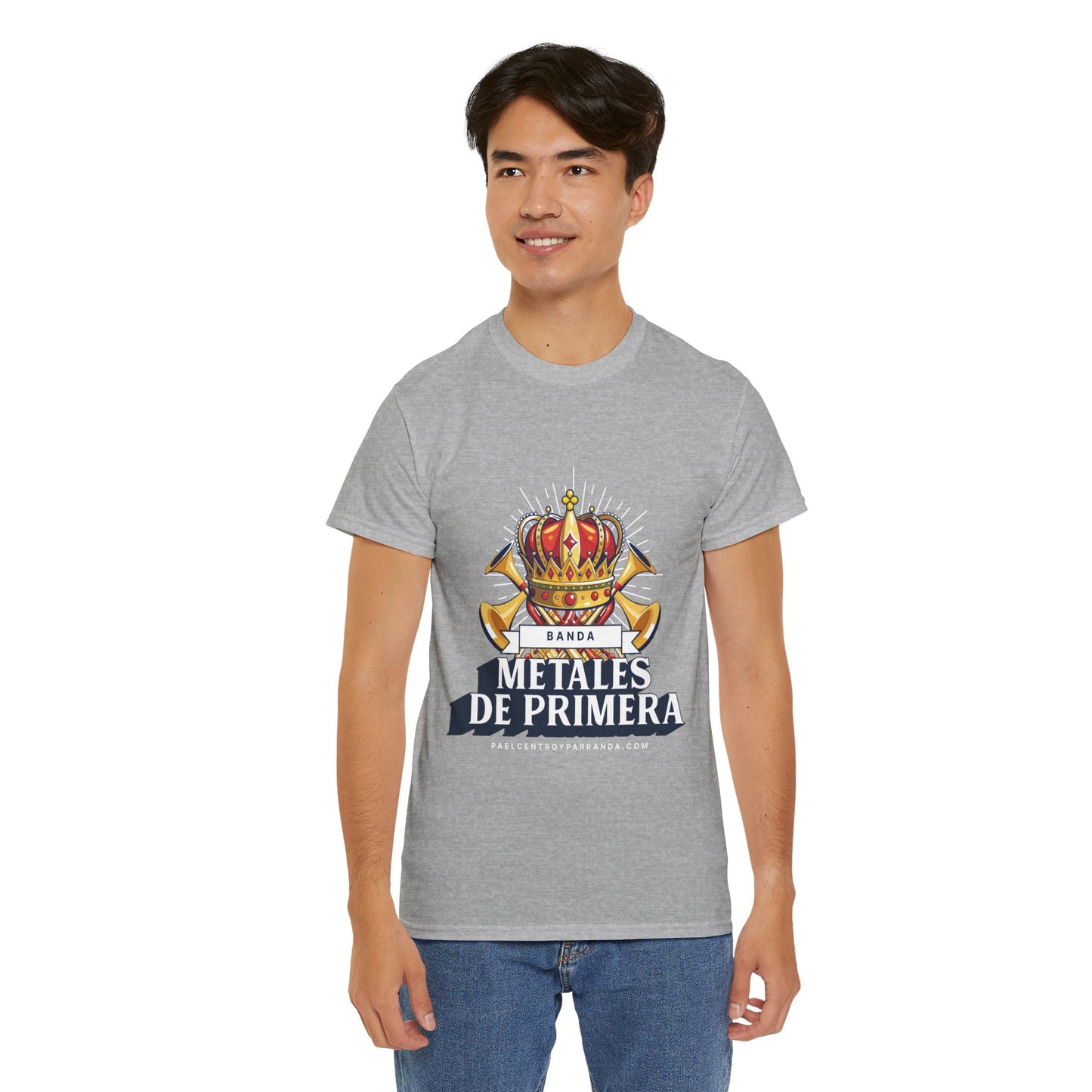 Metales de Primera. (adults) Unisex Heavy Cotton Tee