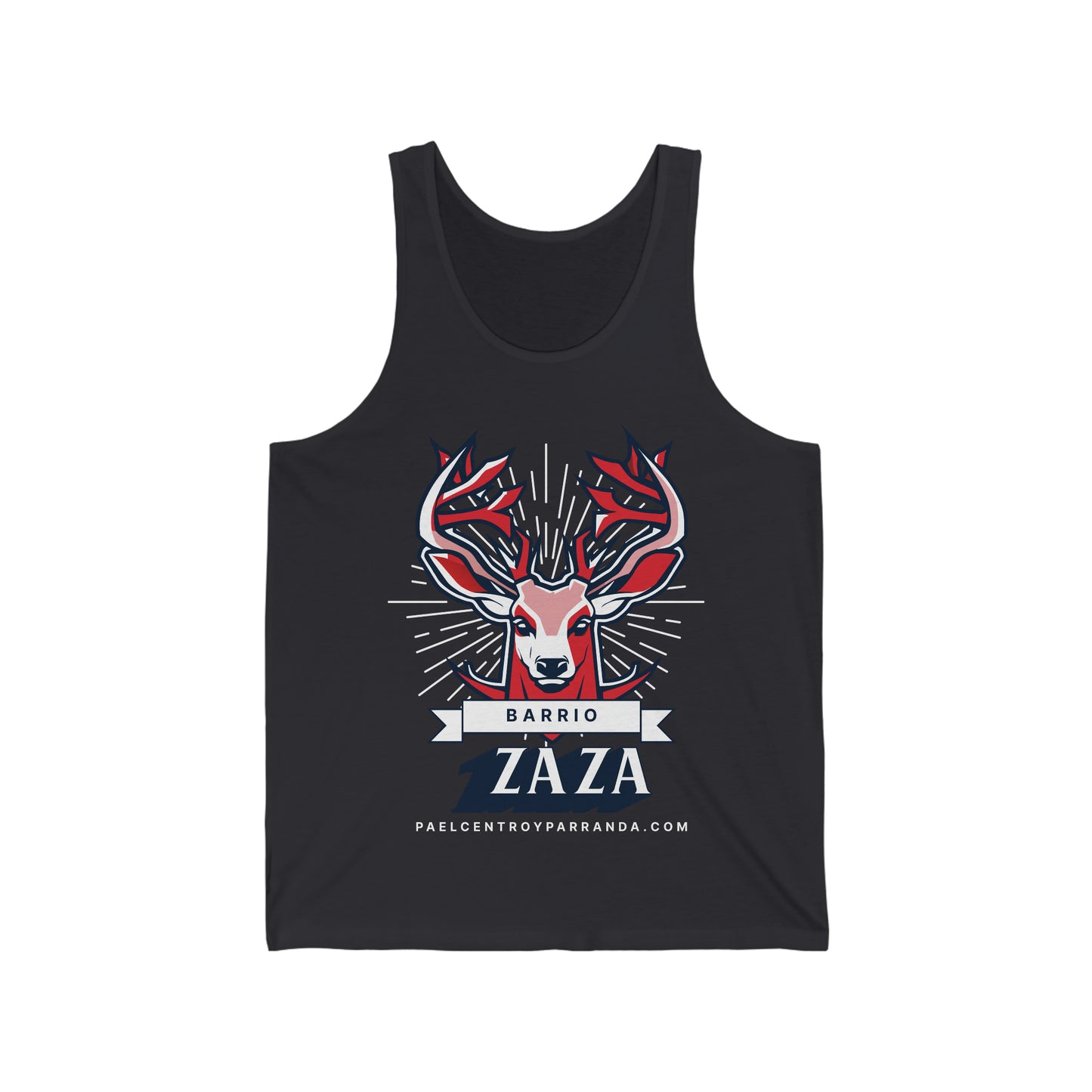 Zaza, Placetas. Unisex Jersey Tank