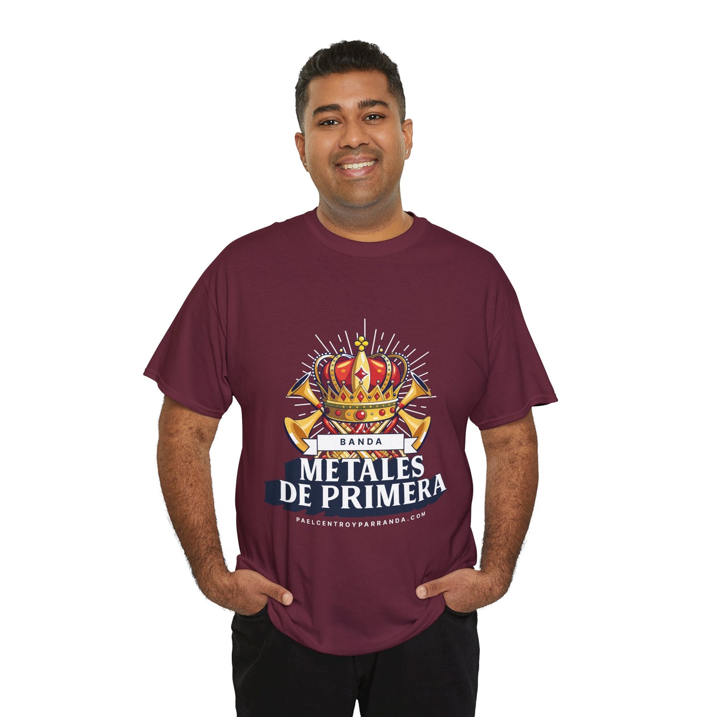 Metales de Primera. (adults) Unisex Heavy Cotton Tee