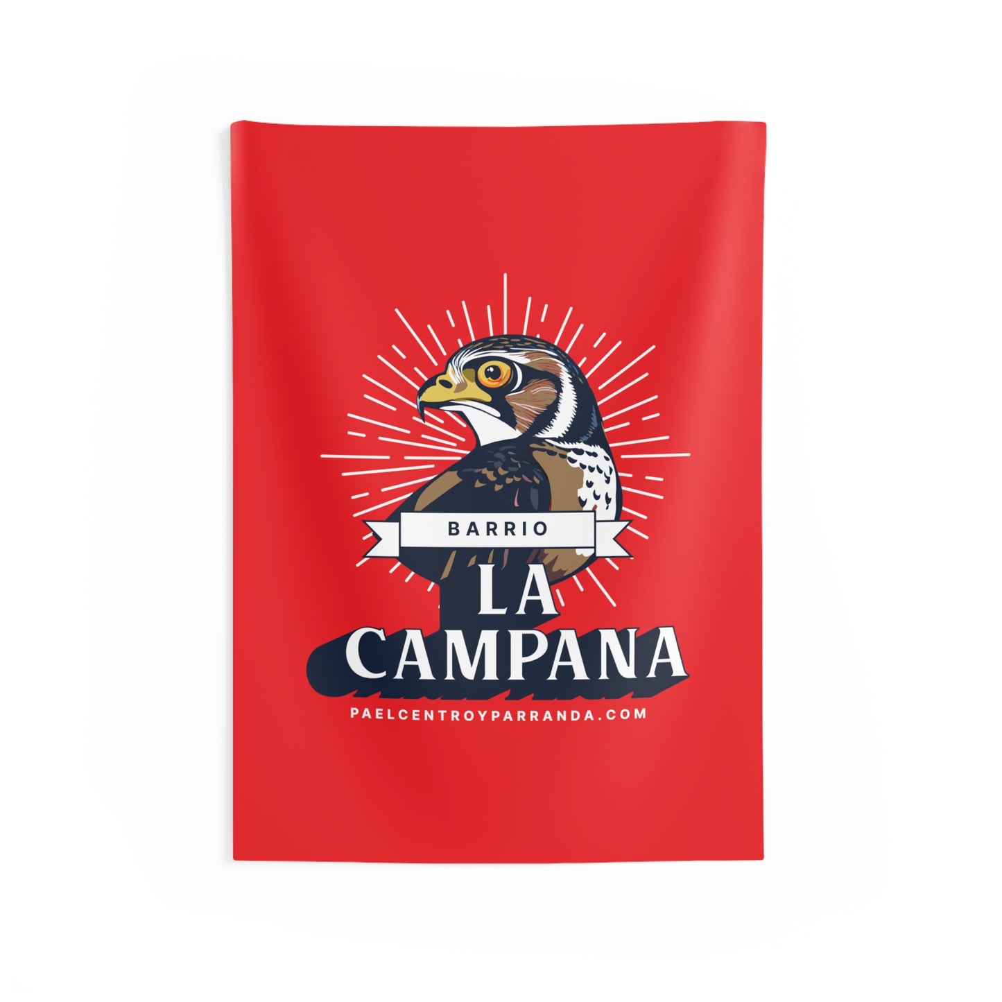 La Campana, Mayajigua. Vertical. Indoor Wall Tapestries