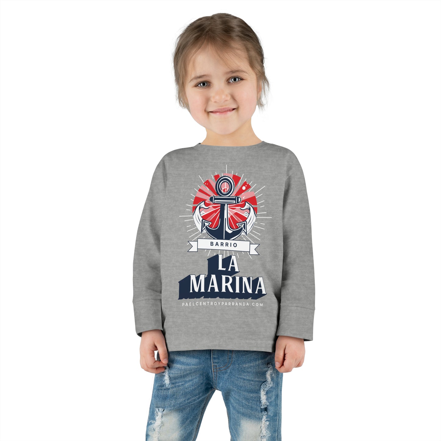 La Marina, Caibarién. Toddler Long Sleeve Tee