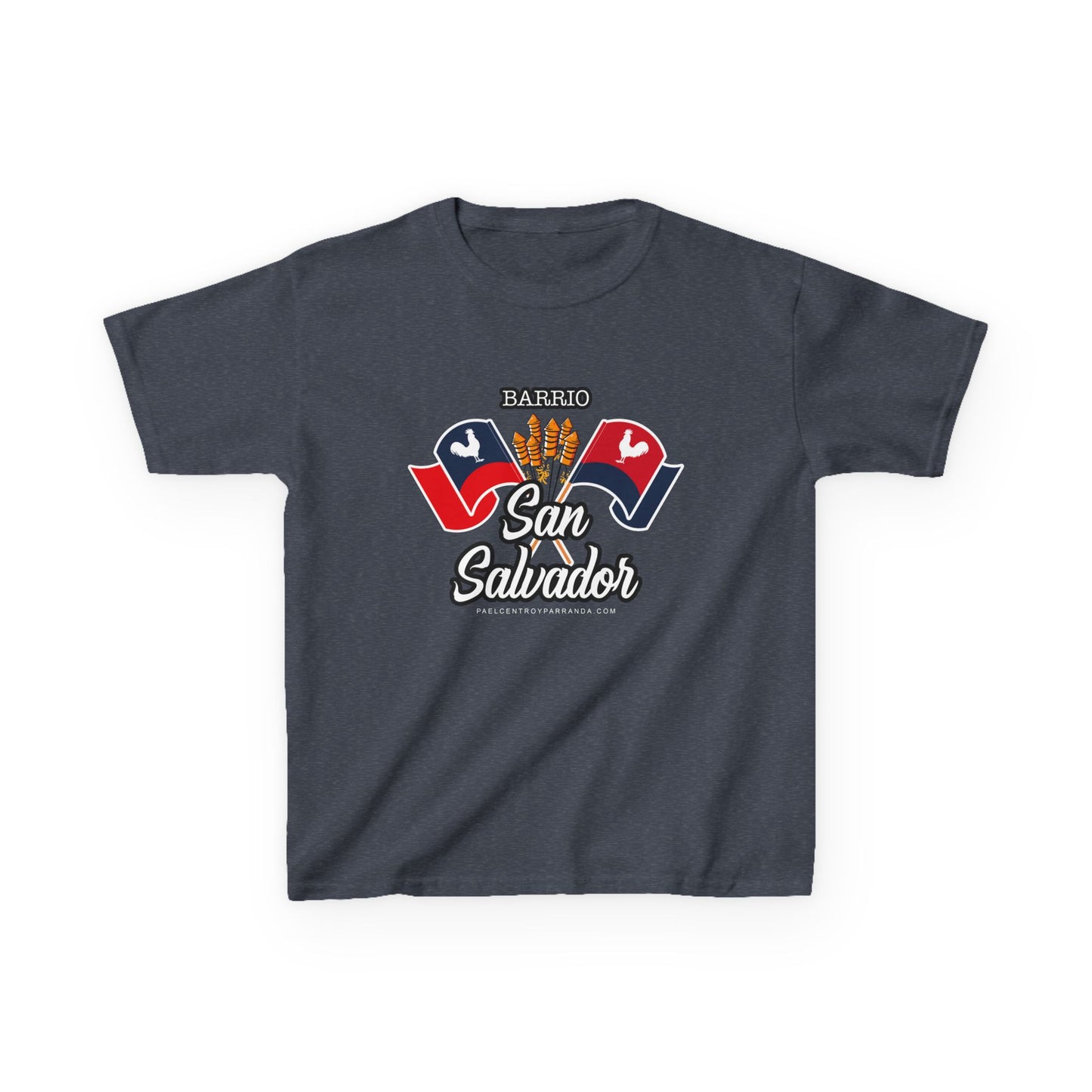 San Salvador, Remedios. Kids Heavy Cotton™ Tee