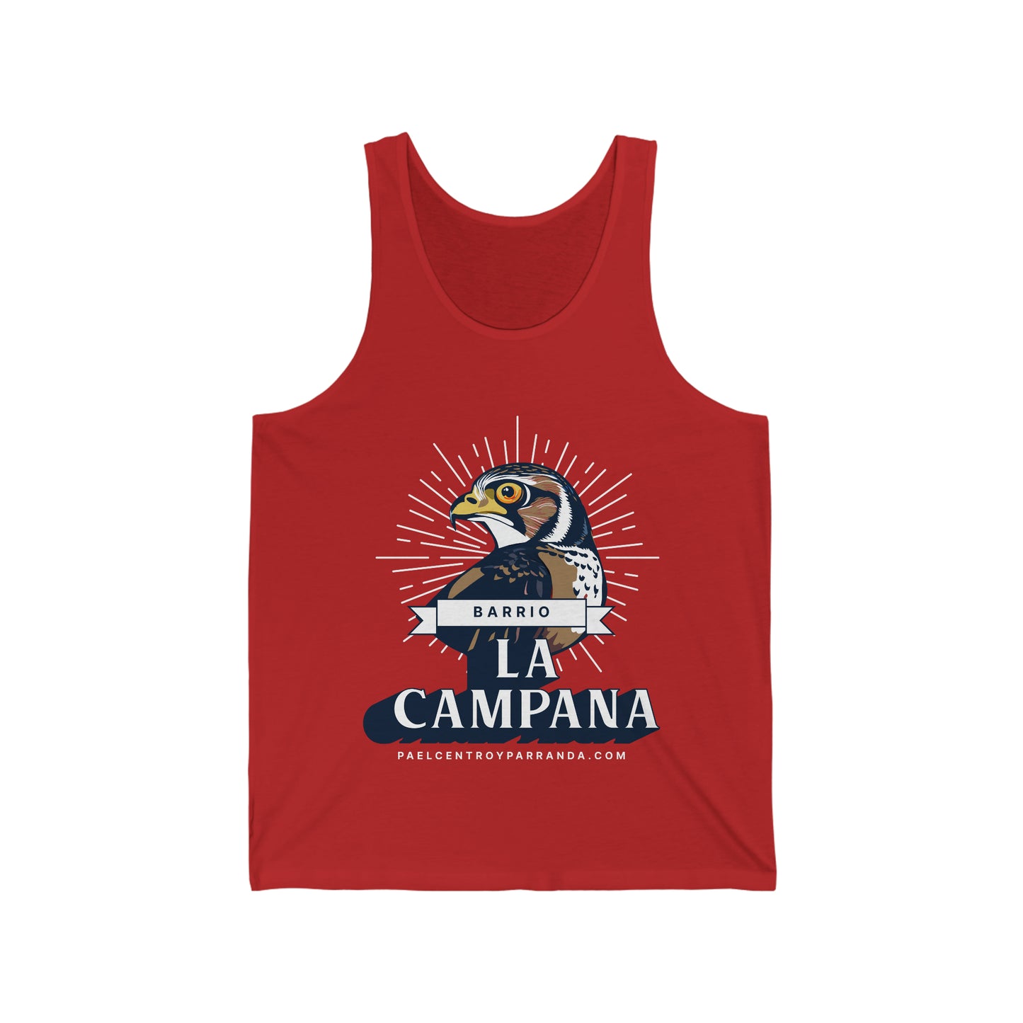 La Campana, mayajigua. Unisex Jersey Tank
