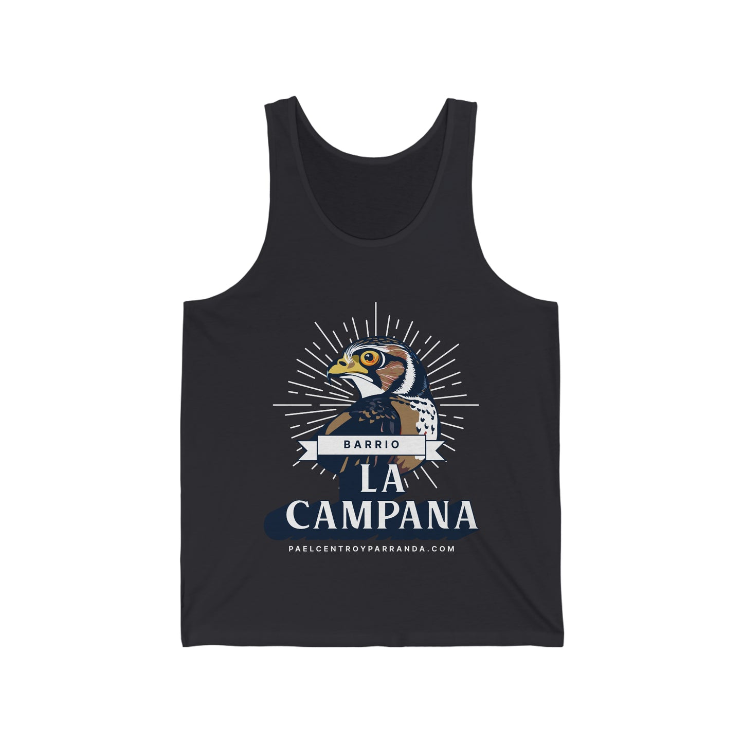 La Campana, mayajigua. Unisex Jersey Tank