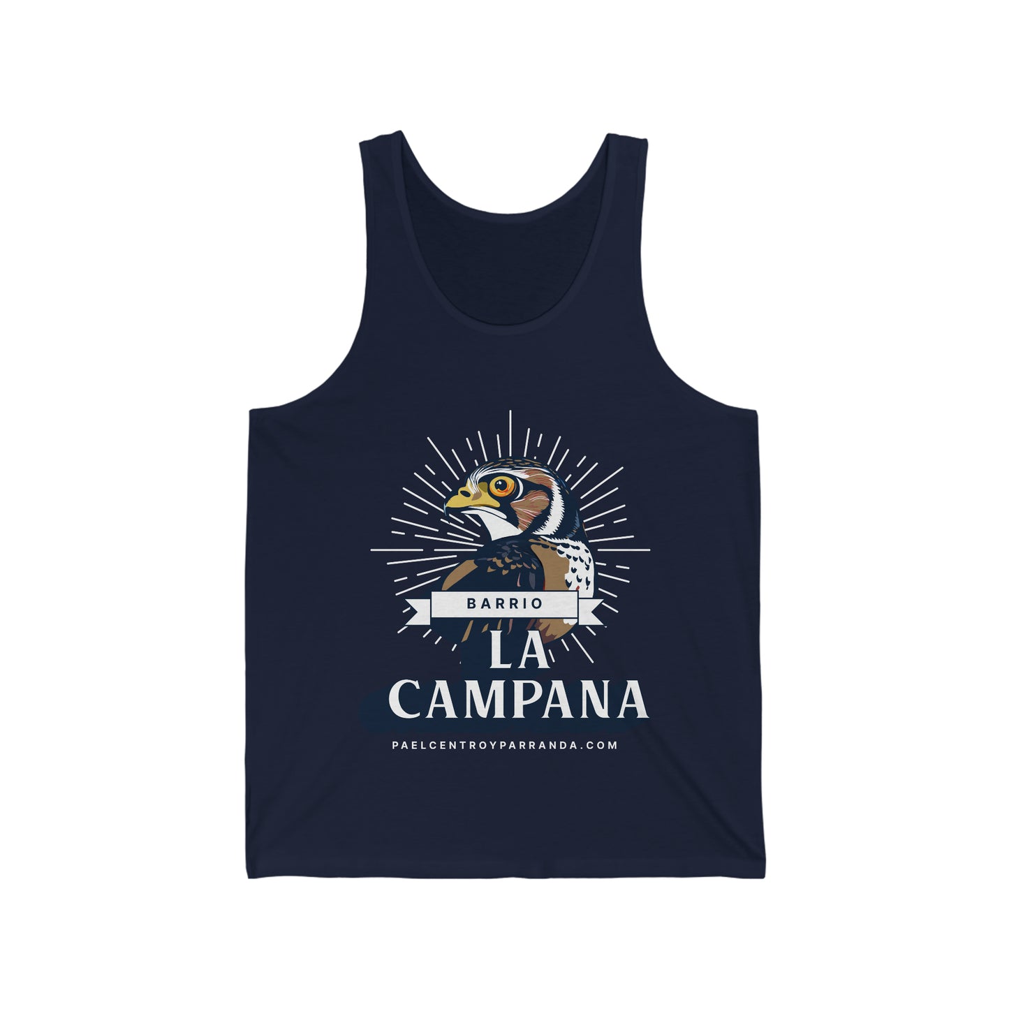 La Campana, mayajigua. Unisex Jersey Tank
