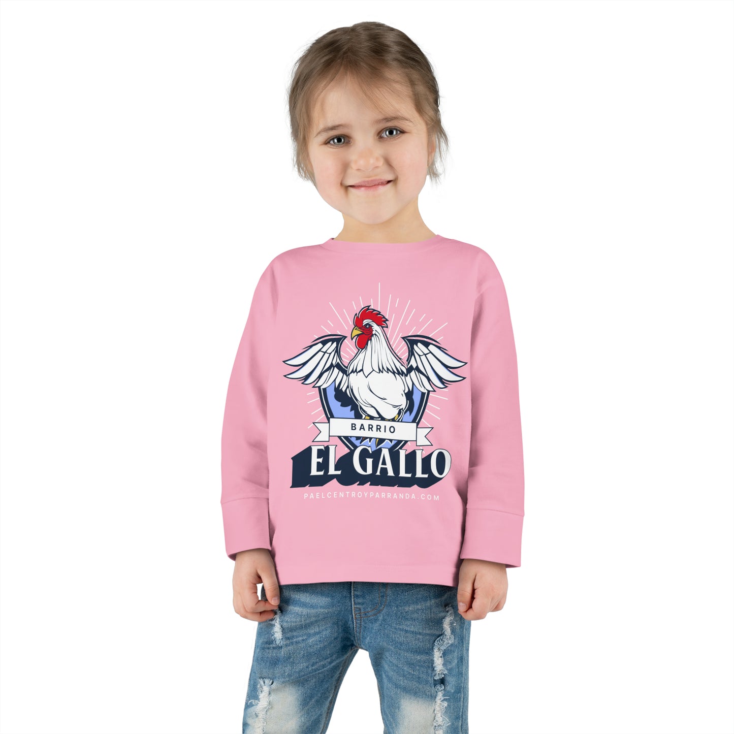 El Gallo, Taguayabón. Toddler Long Sleeve Tee