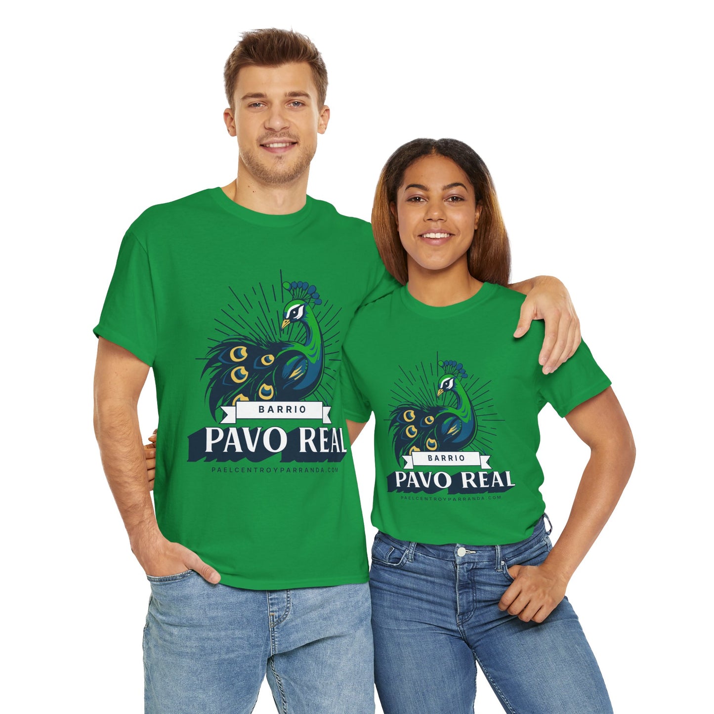 Pavo Real, El Santo. Unisex Heavy Cotton Tee