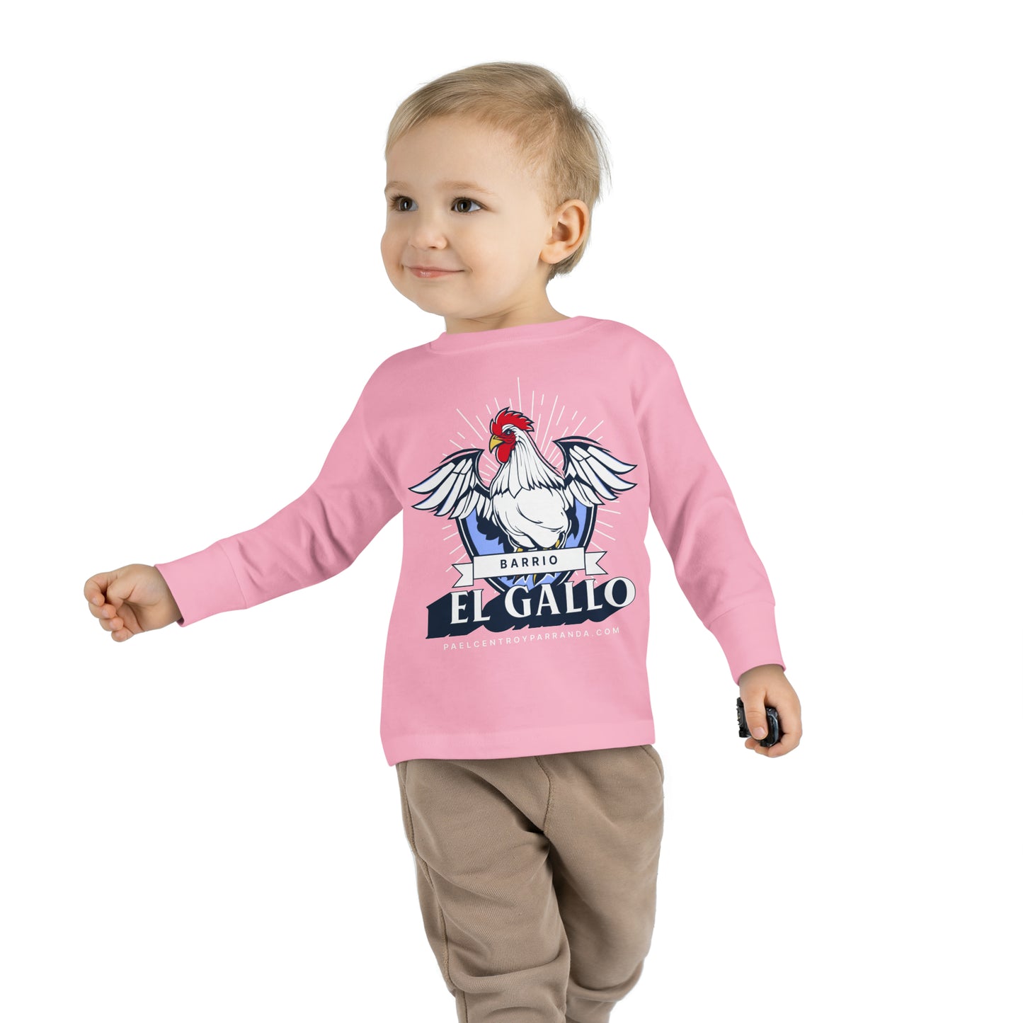 El Gallo, Taguayabón. Toddler Long Sleeve Tee