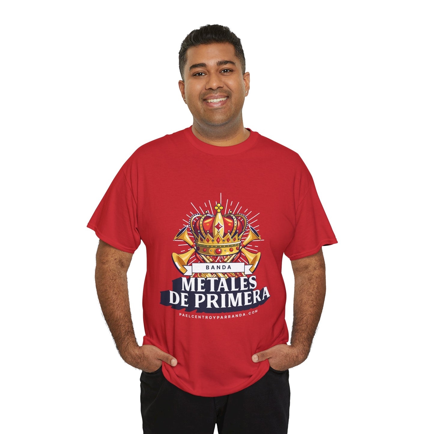 Metales de Primera. (adults) Unisex Heavy Cotton Tee