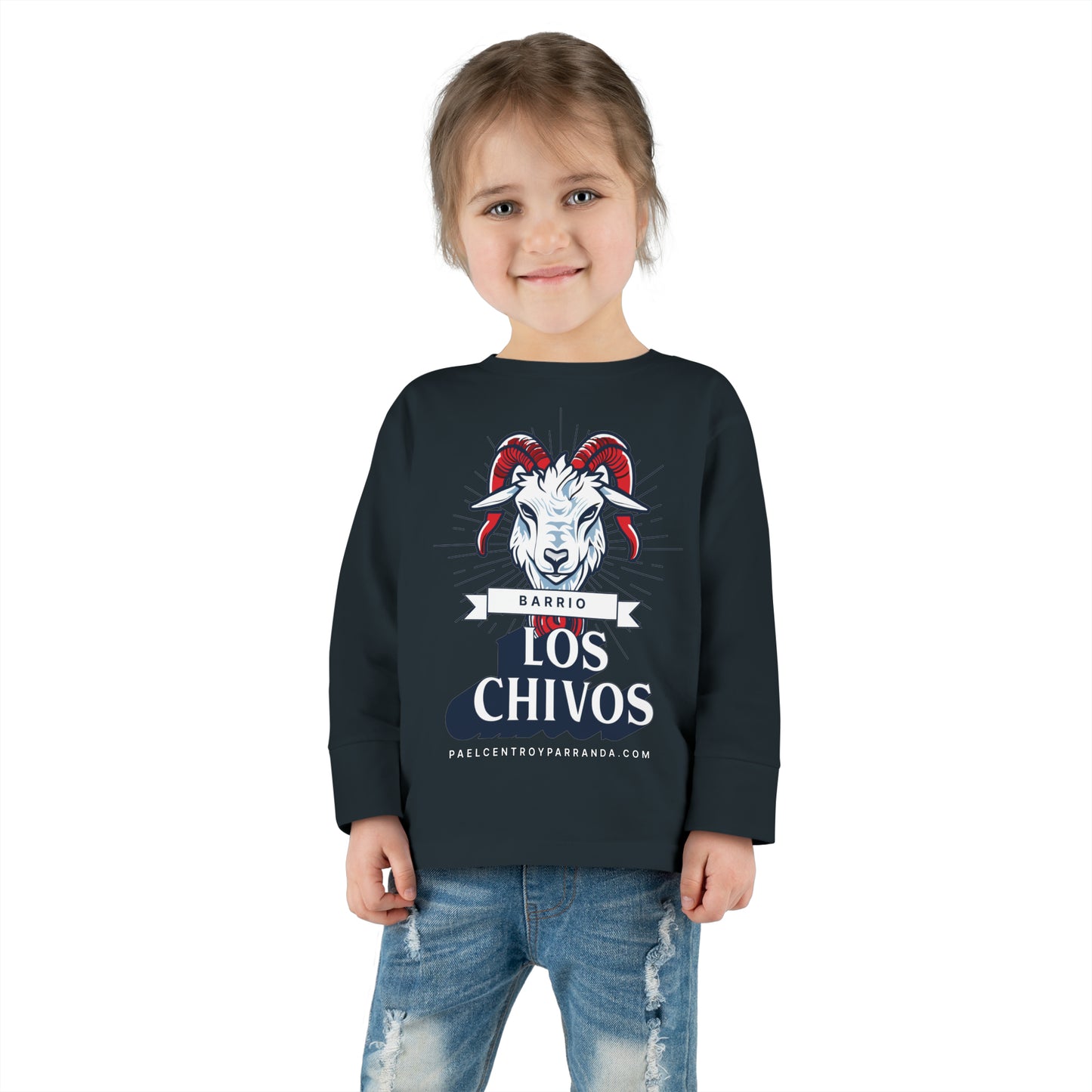 Los Chivos, Calabazar de Sagua. Toddler Long Sleeve Tee