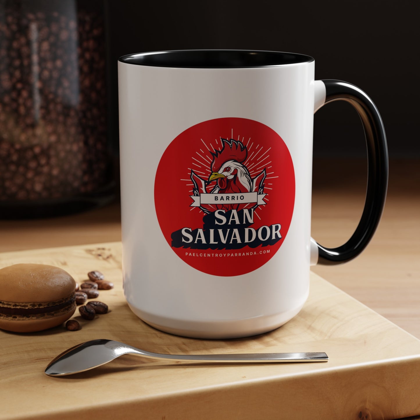 San Salvador, Remedios. Accent Coffee Mug, 11oz