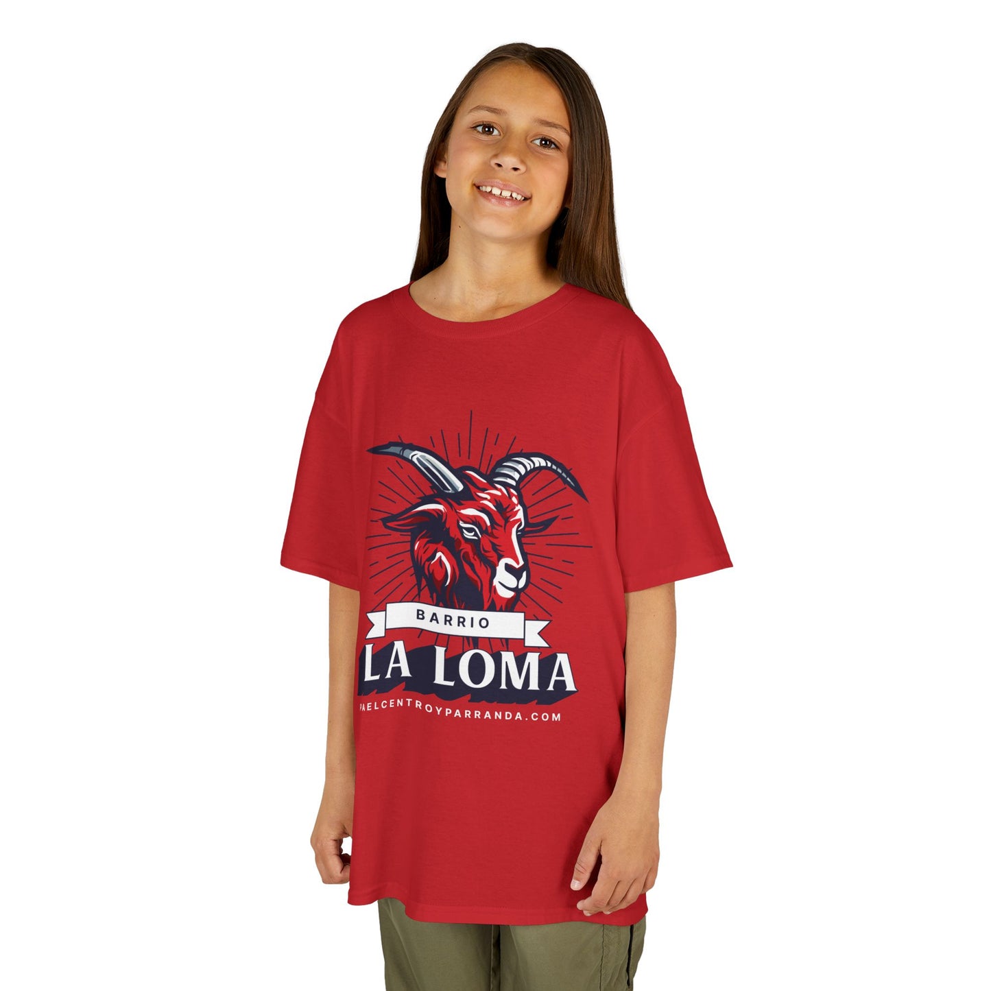 La Loma, Guayos. (niños) Kids Heavy Cotton™ Tee