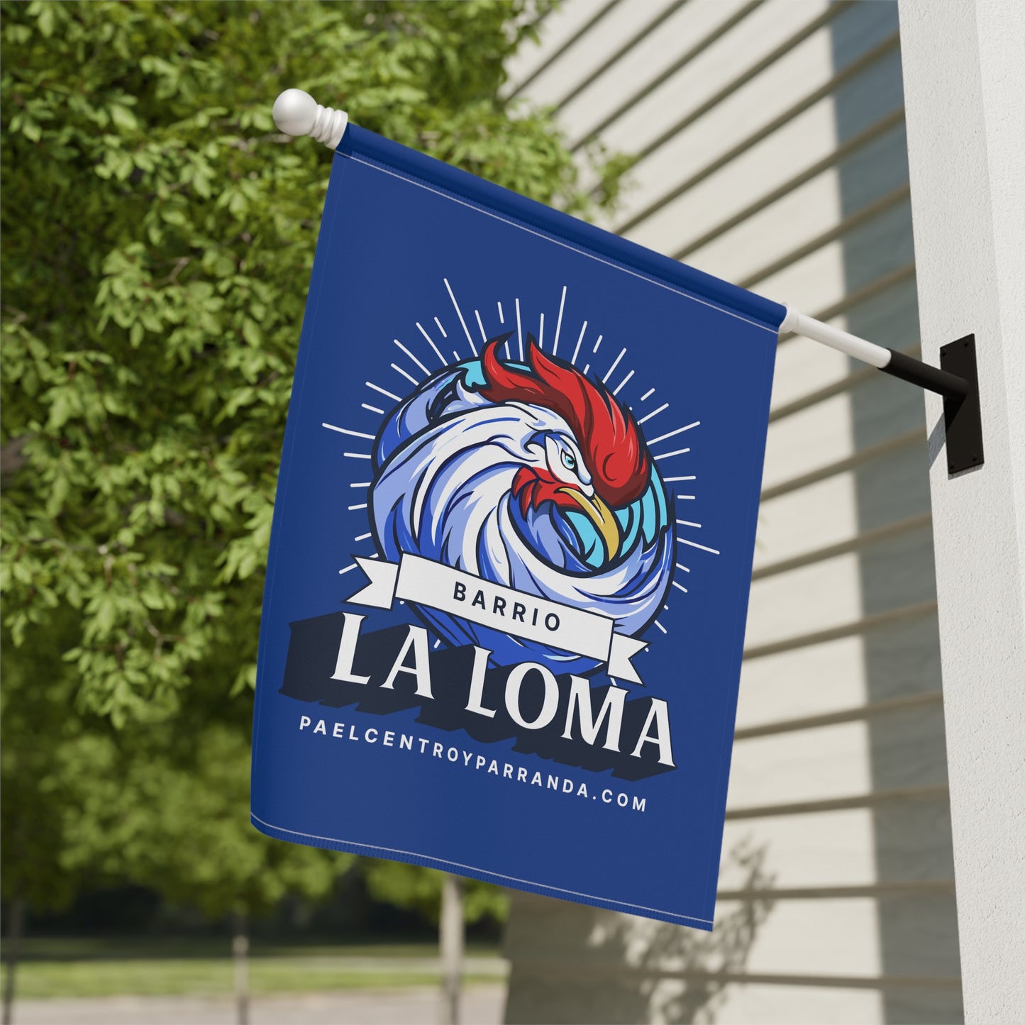 La Loma, Caibarién. Garden & House Banner