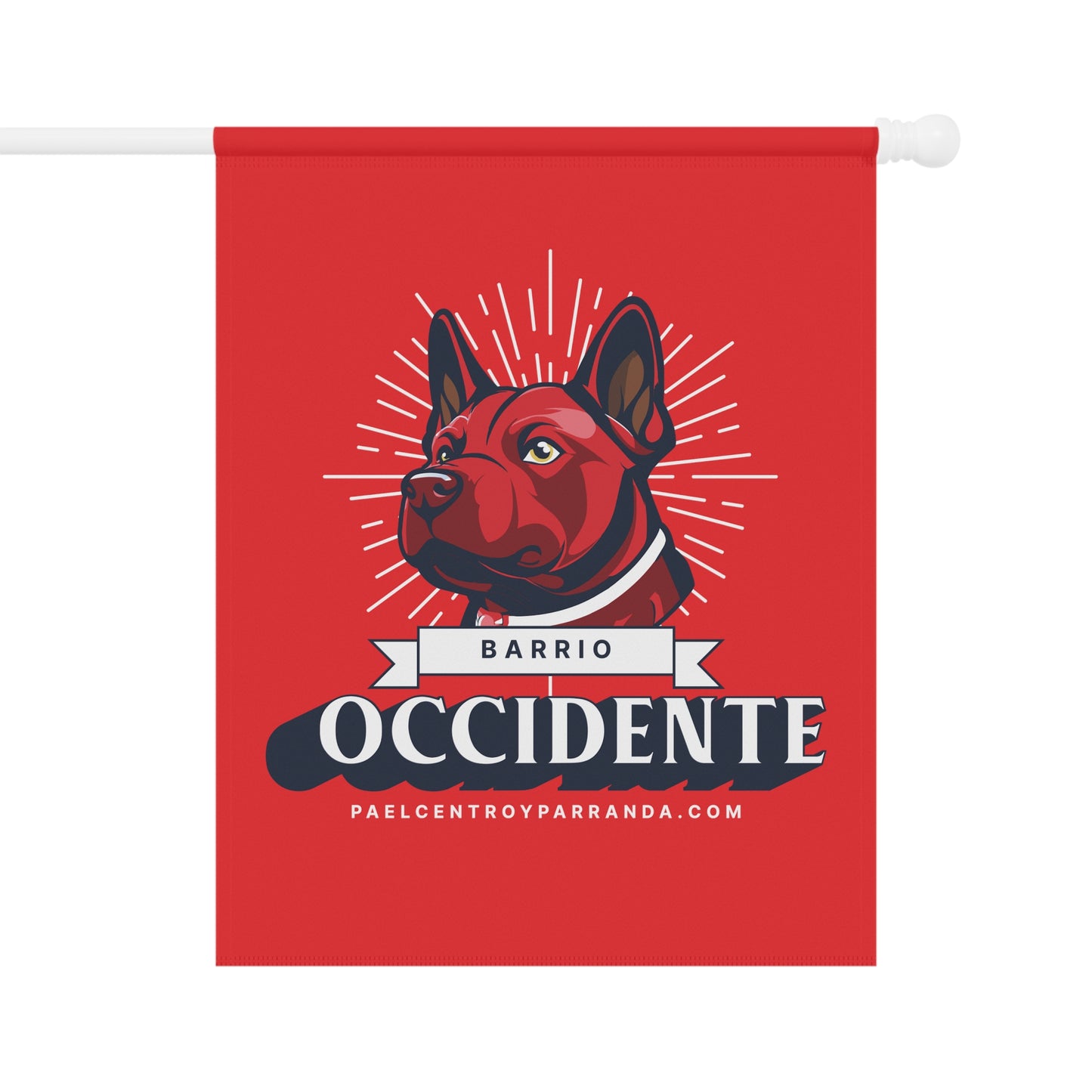 Occidente, Zaza del Medio. Garden & House Banner