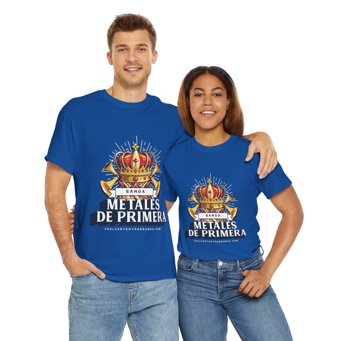 Metales de Primera. (adults) Unisex Heavy Cotton Tee