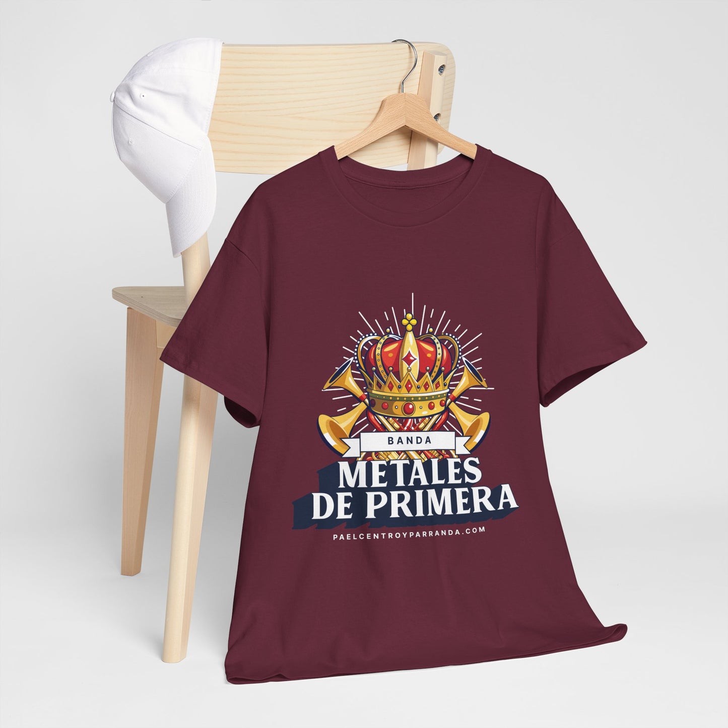 Metales de Primera. (adults) Unisex Heavy Cotton Tee