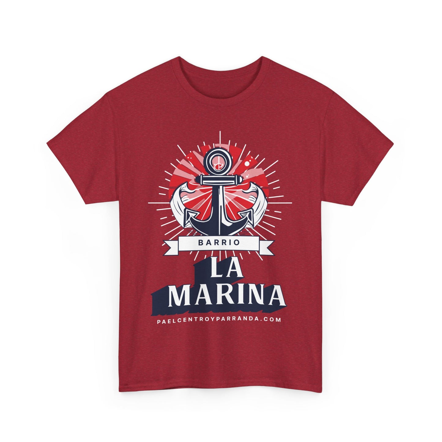 La Marina, Caibarién. Unisex Heavy Cotton Tee