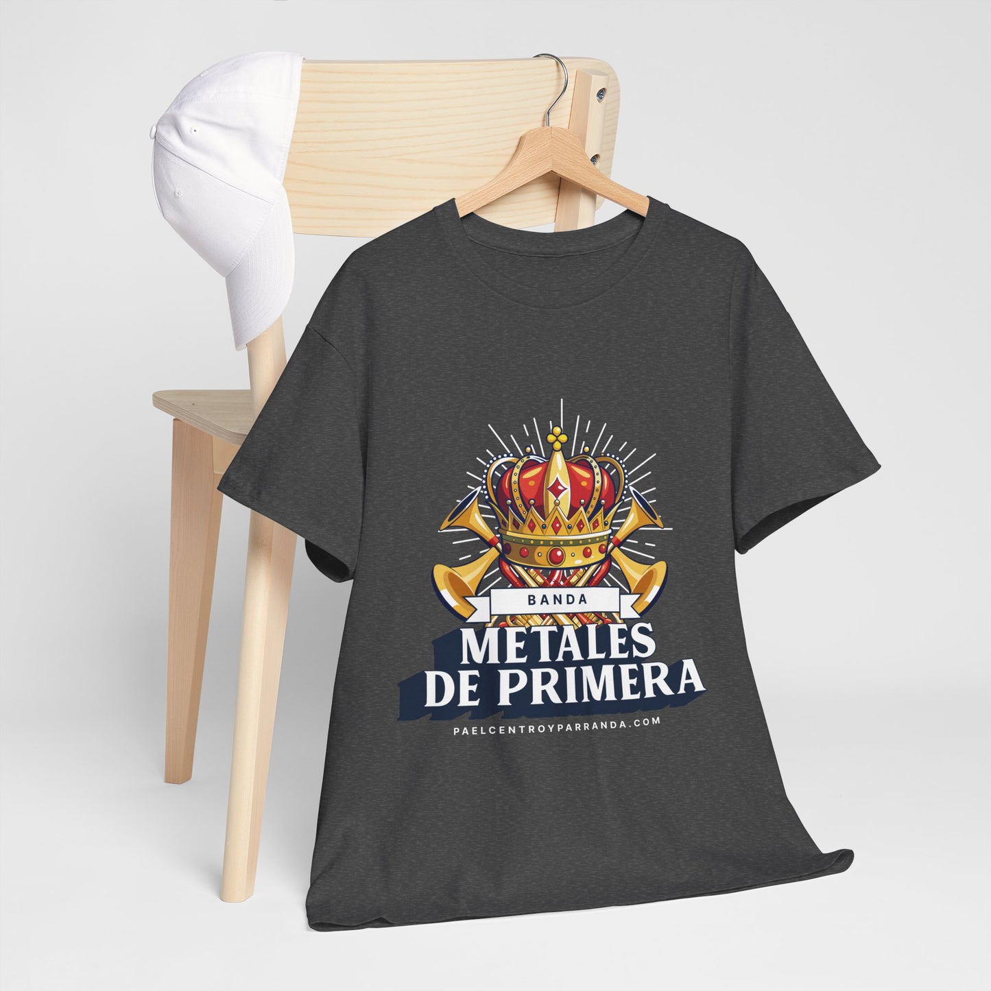 Metales de Primera. (adults) Unisex Heavy Cotton Tee