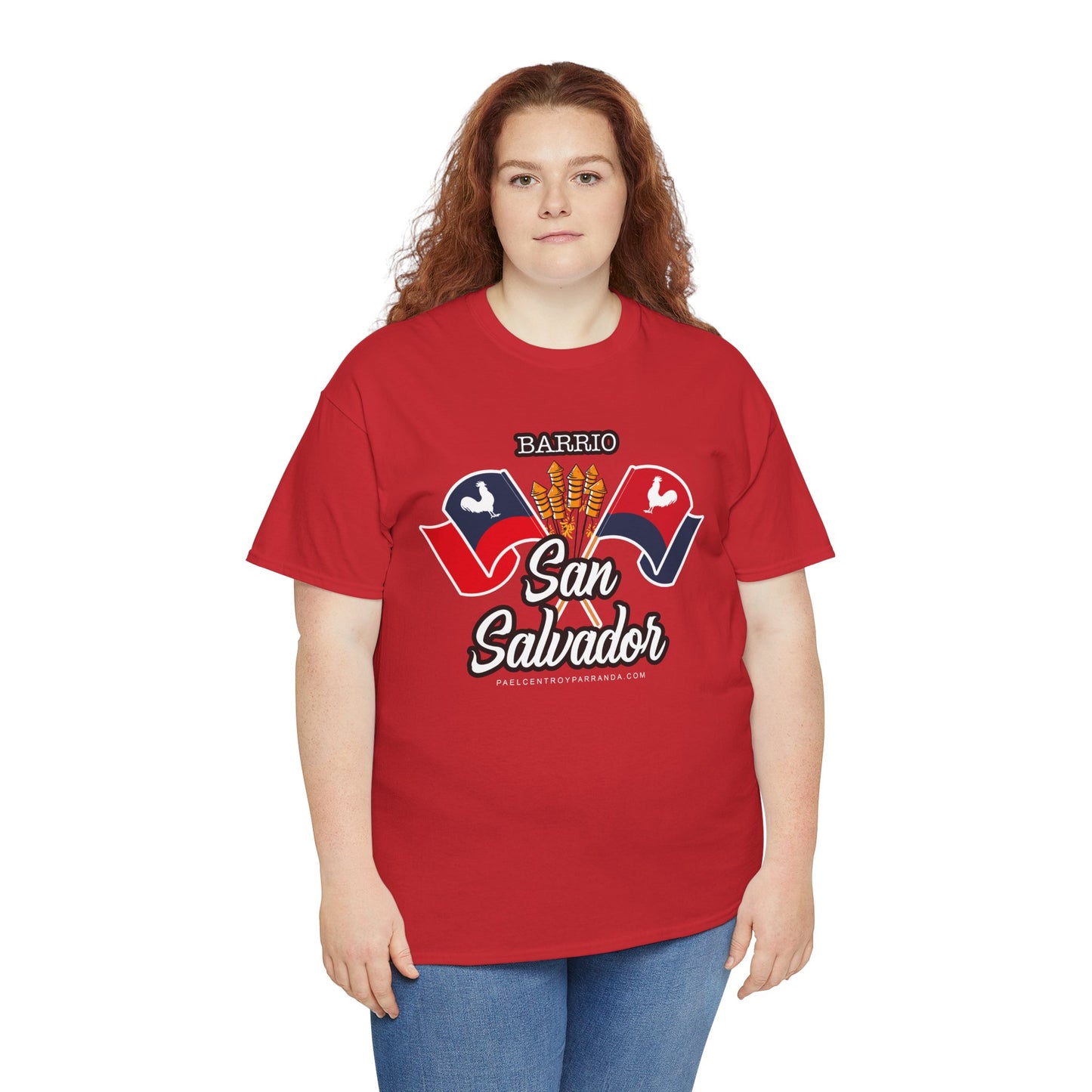 San Salvador, Remedios. Unisex Heavy Cotton Tee