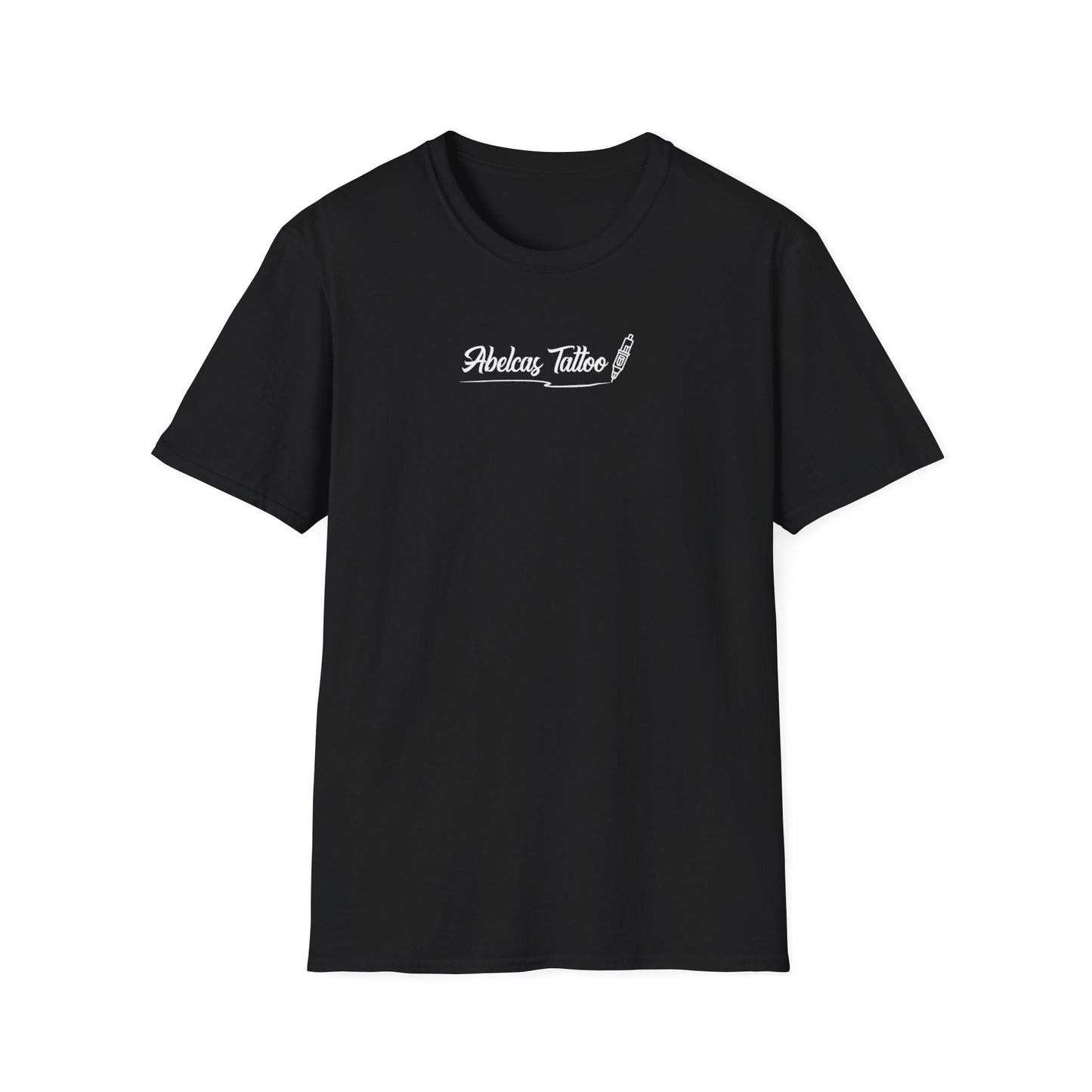 Abelcas Tattoo Unisex Softstyle T-Shirt - Stylish Tattoo Artist Apparel