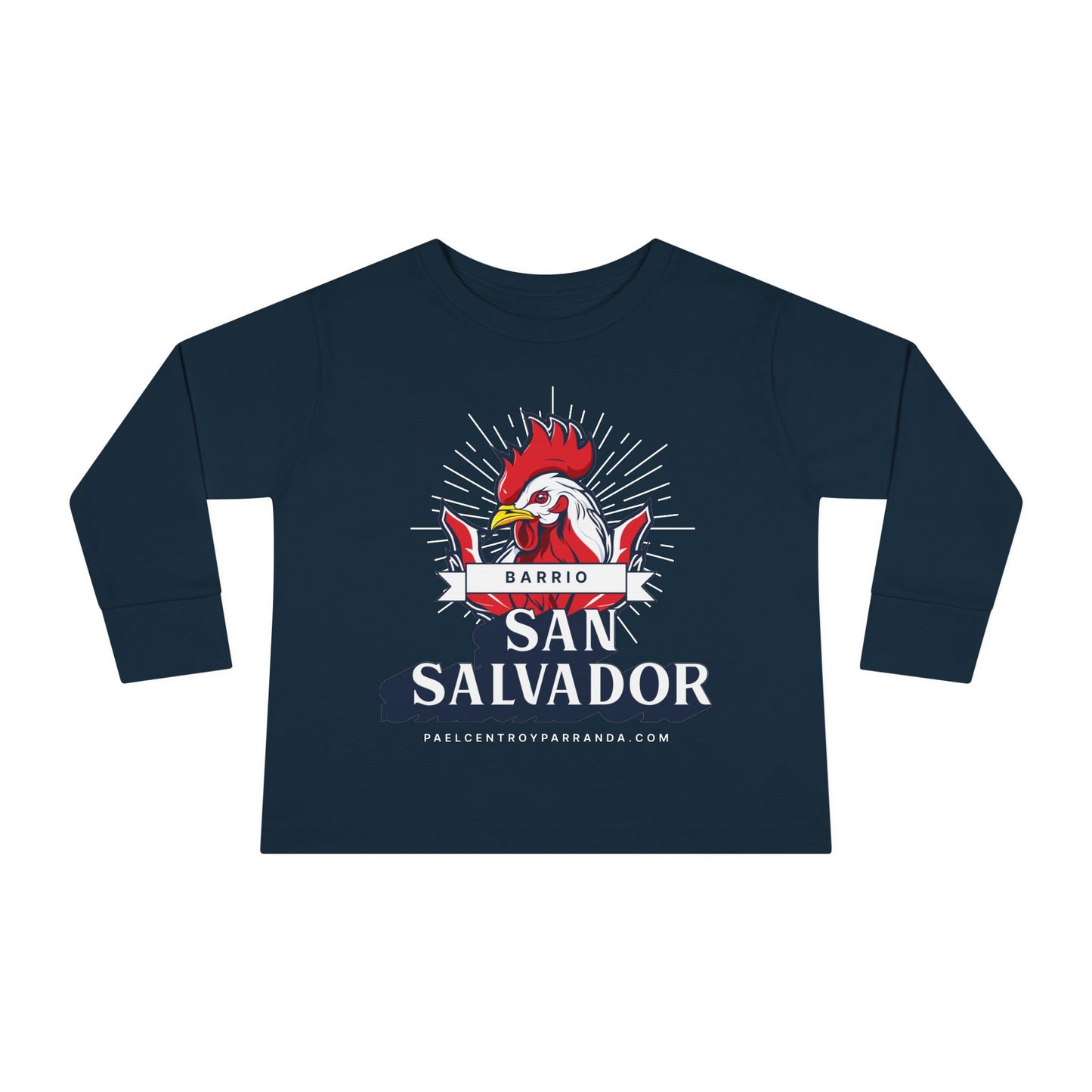 San Salvador, Remedios. Toddler Long Sleeve Tee