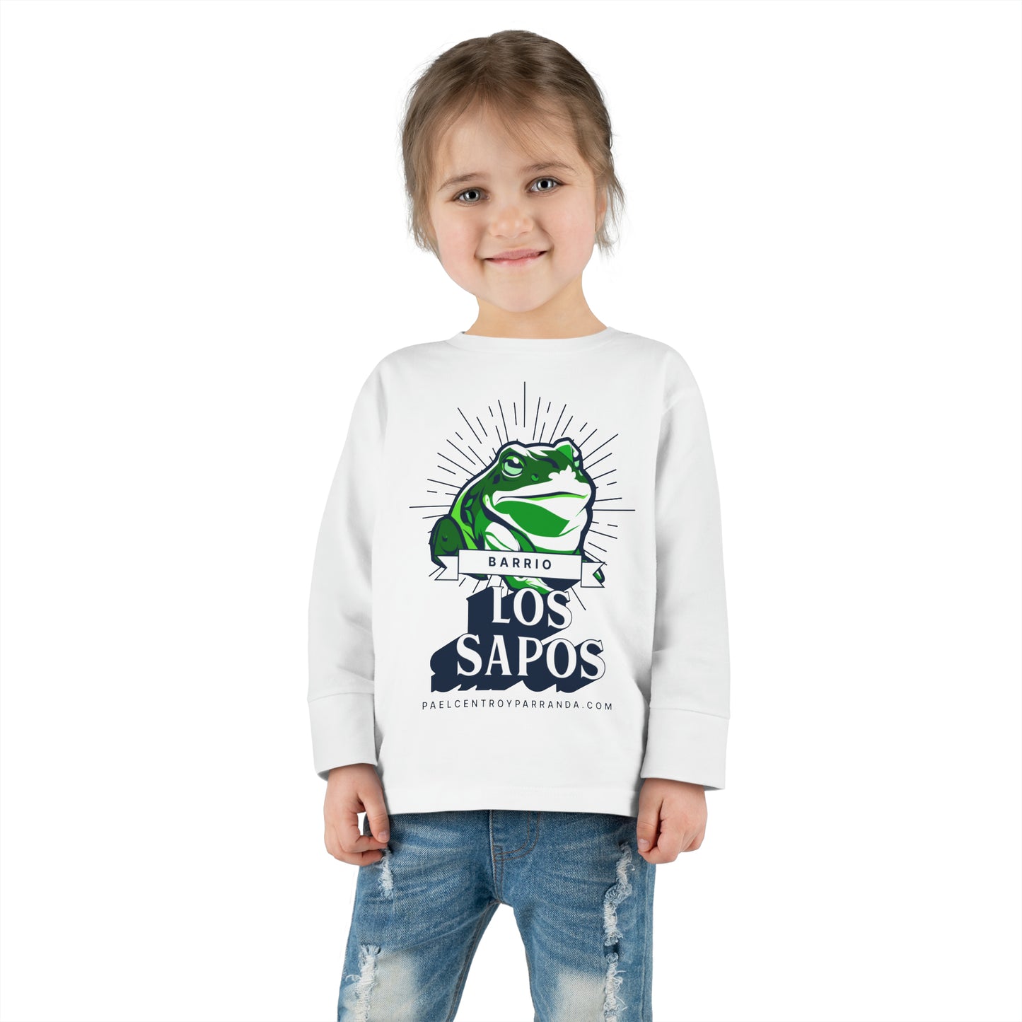 Los Sapos, Calabazar de Sagua. Toddler Long Sleeve Tee
