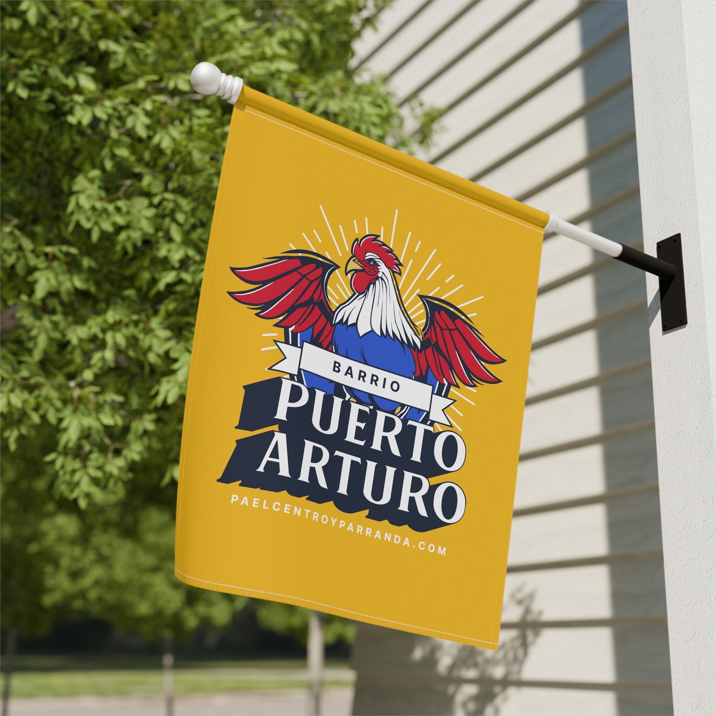 Puerto Arturo, Mayajigua. Garden & House Banner