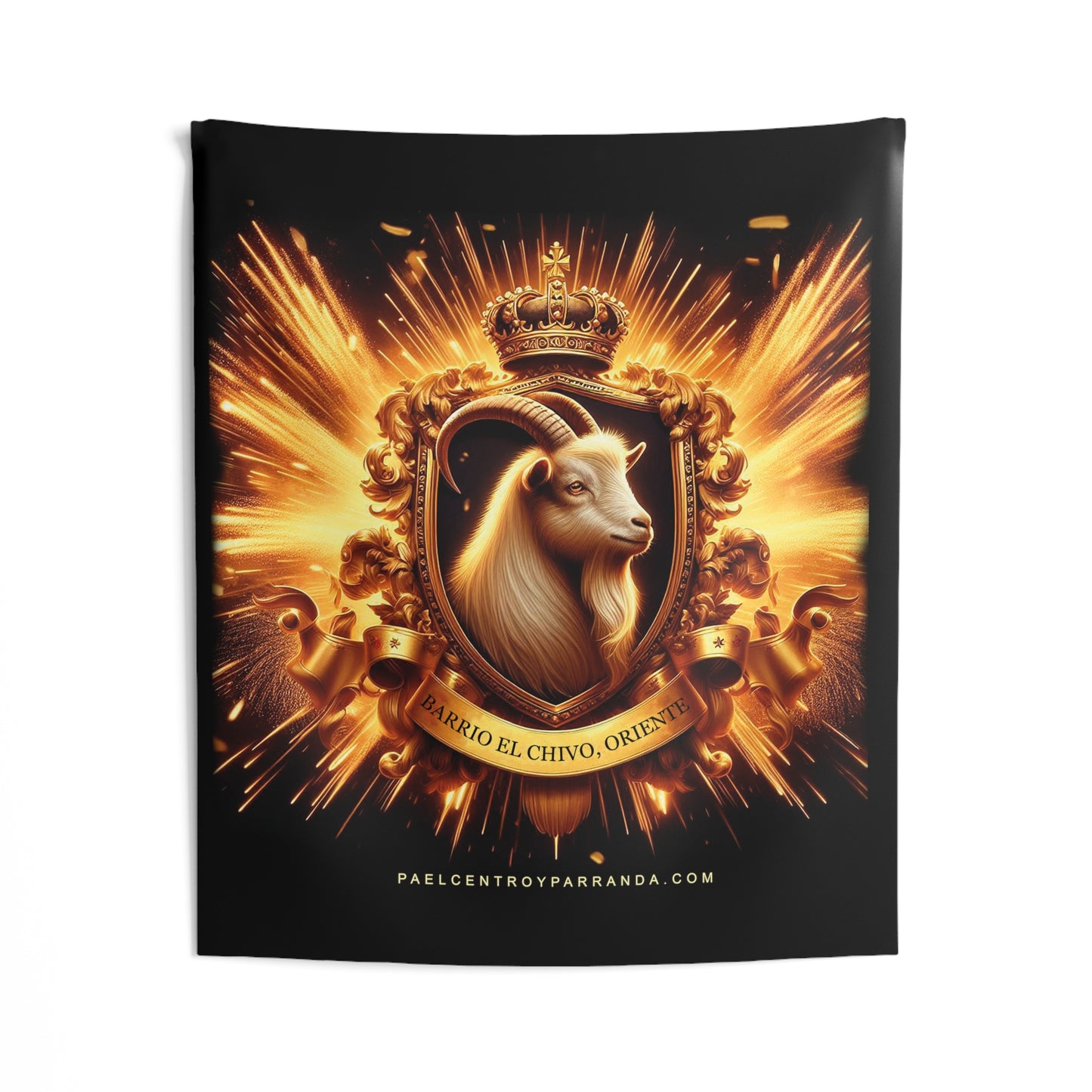 El Chivo, Zaza del Medio. Indoor Wall Tapestries
