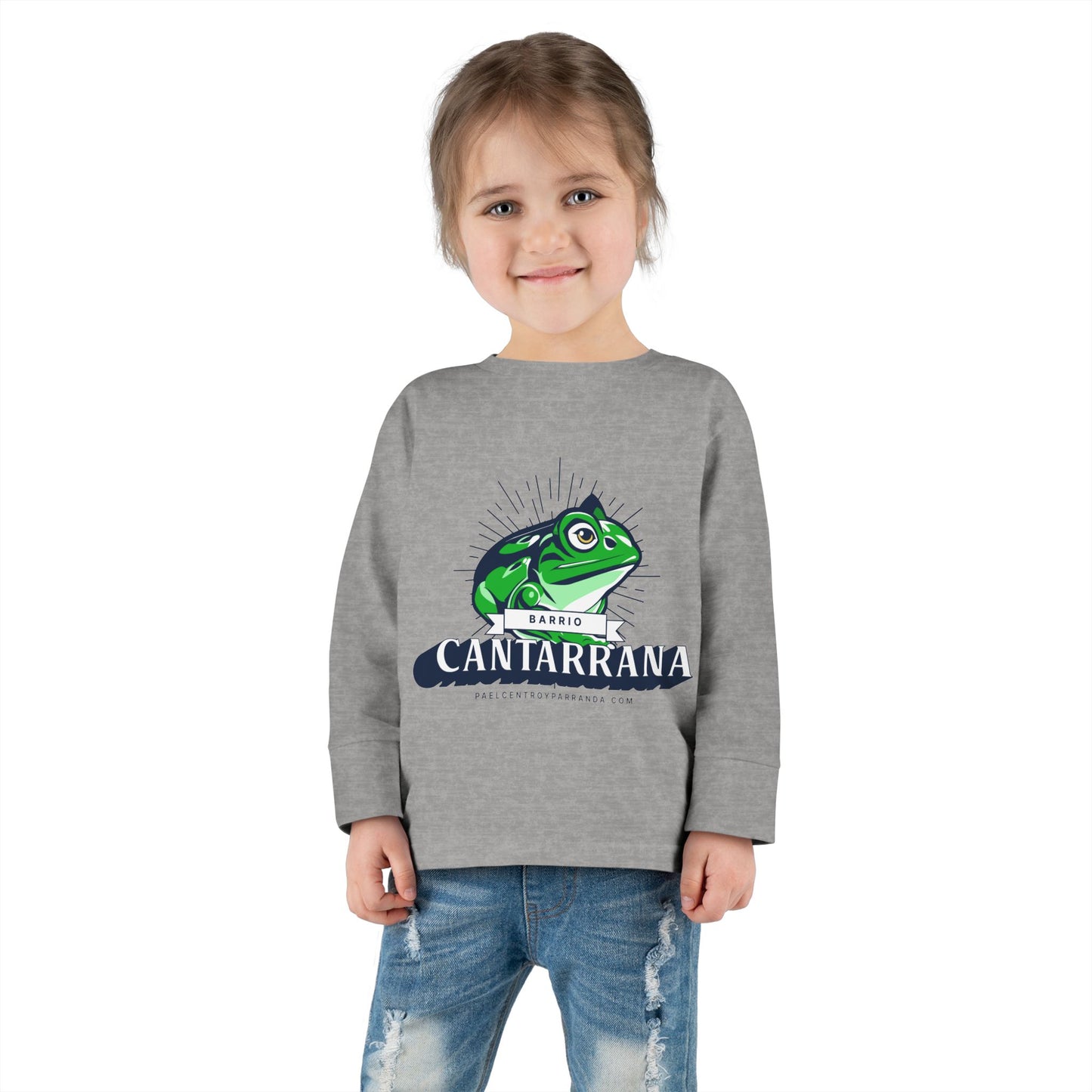 Cantarrana, Guayos. Toddler Long Sleeve Tee