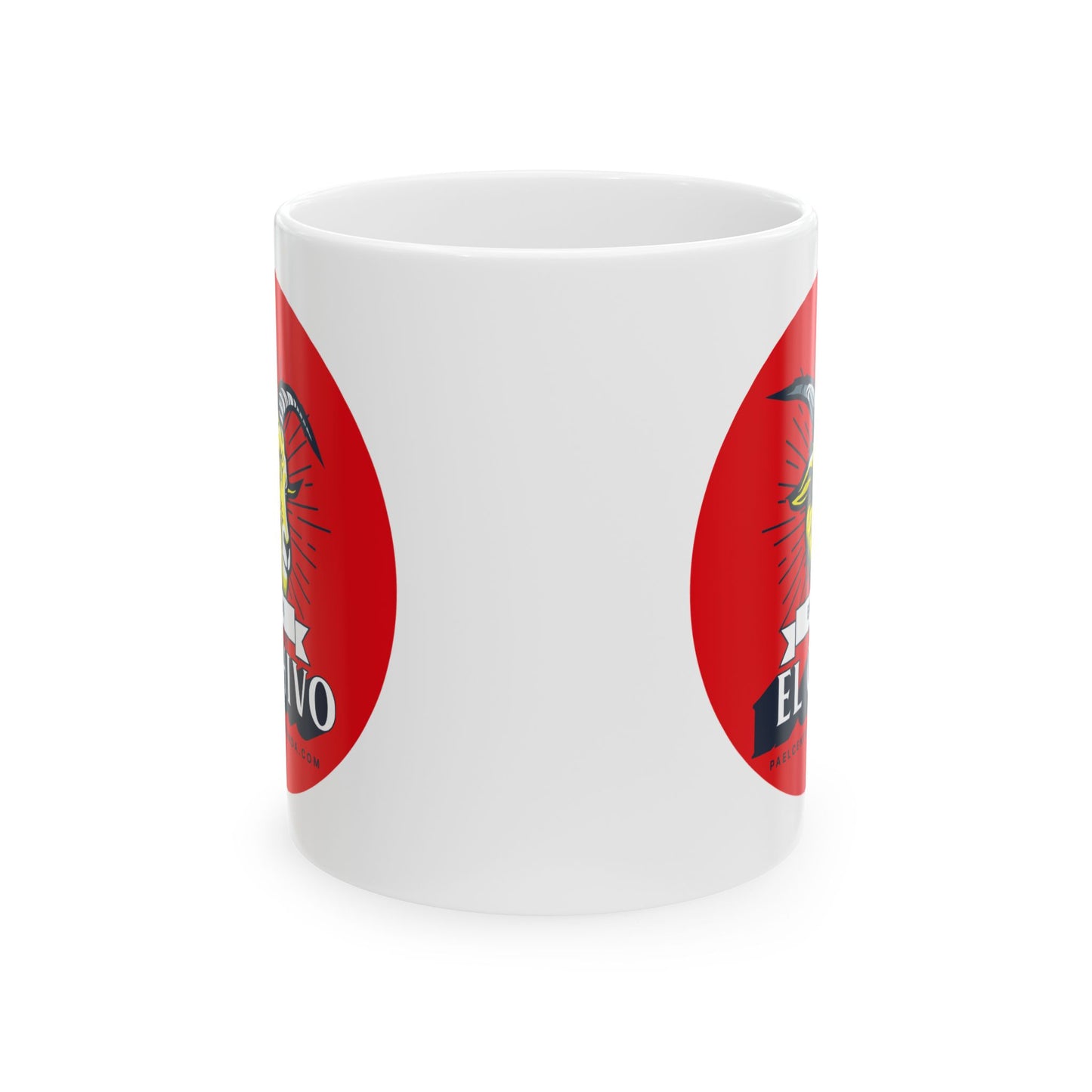 El Chivo, Zaza del Medio. Ceramic Mug, (11oz, 15oz)