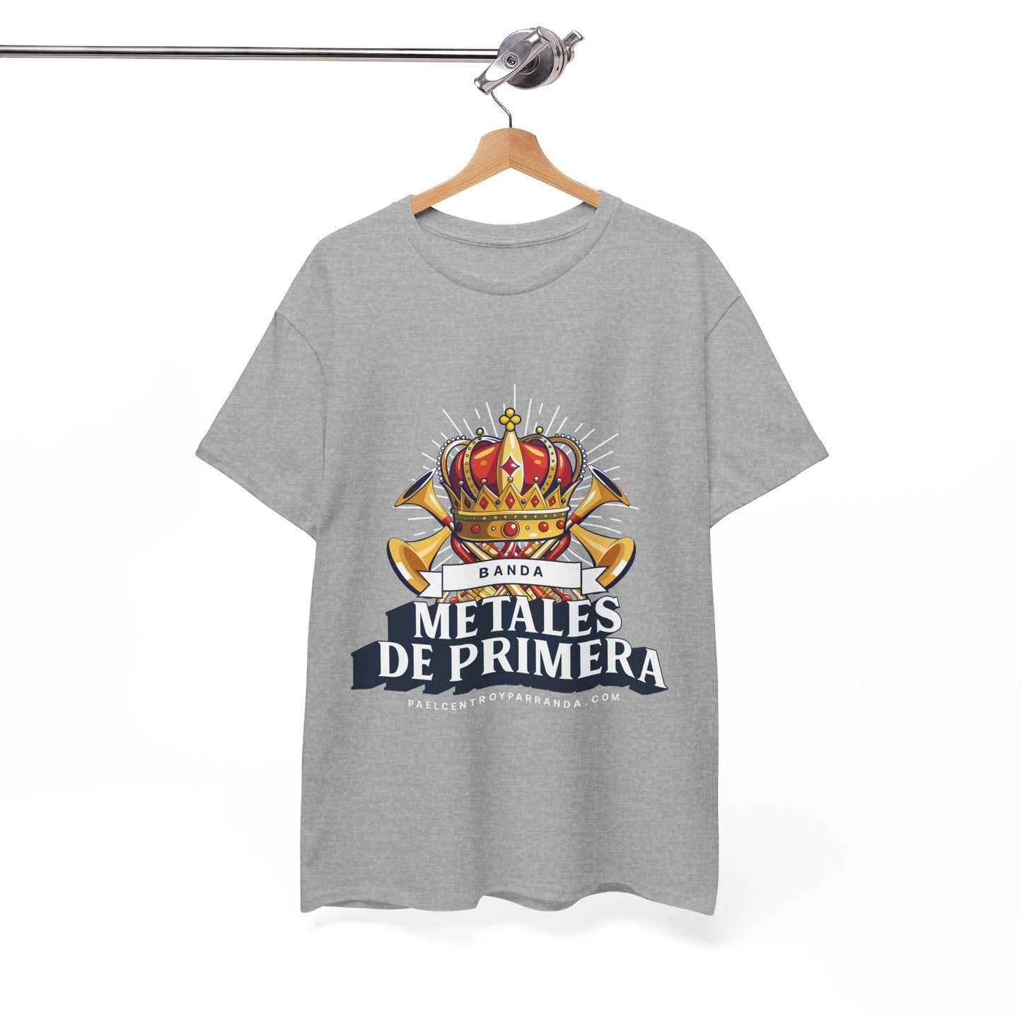 Metales de Primera. (adults) Unisex Heavy Cotton Tee