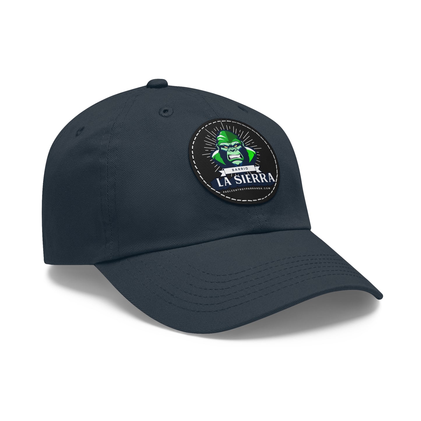 La Sierra, Buenavista. Dad Hat with Leather Patch (Round)