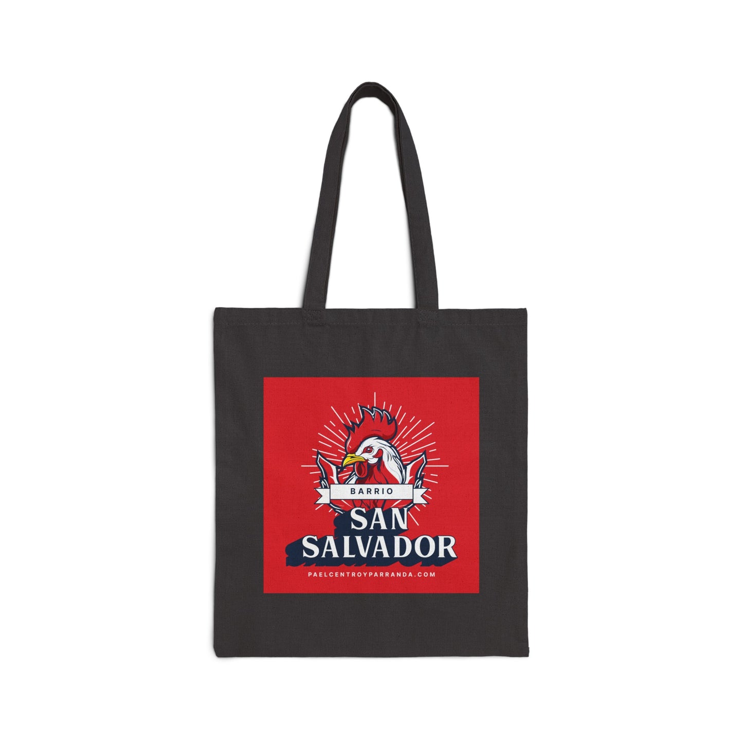 San Salvador, Remedios. Cotton Canvas Tote Bag