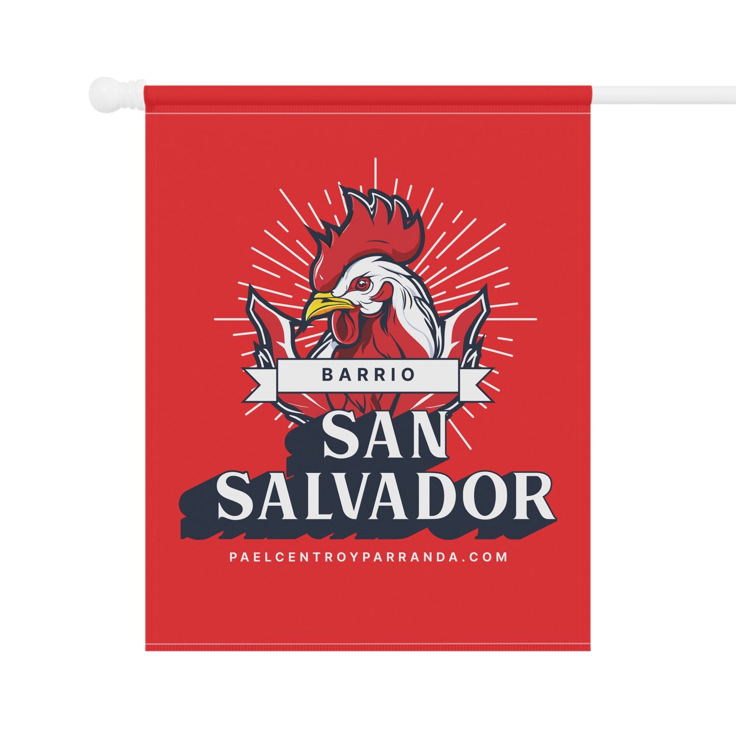 San Salvador, Remedios. Garden & House Banner
