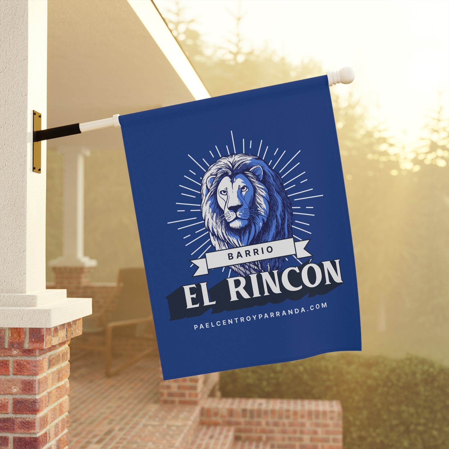 El Rincón, Mordazo. Garden Banner - Outdoor Decor