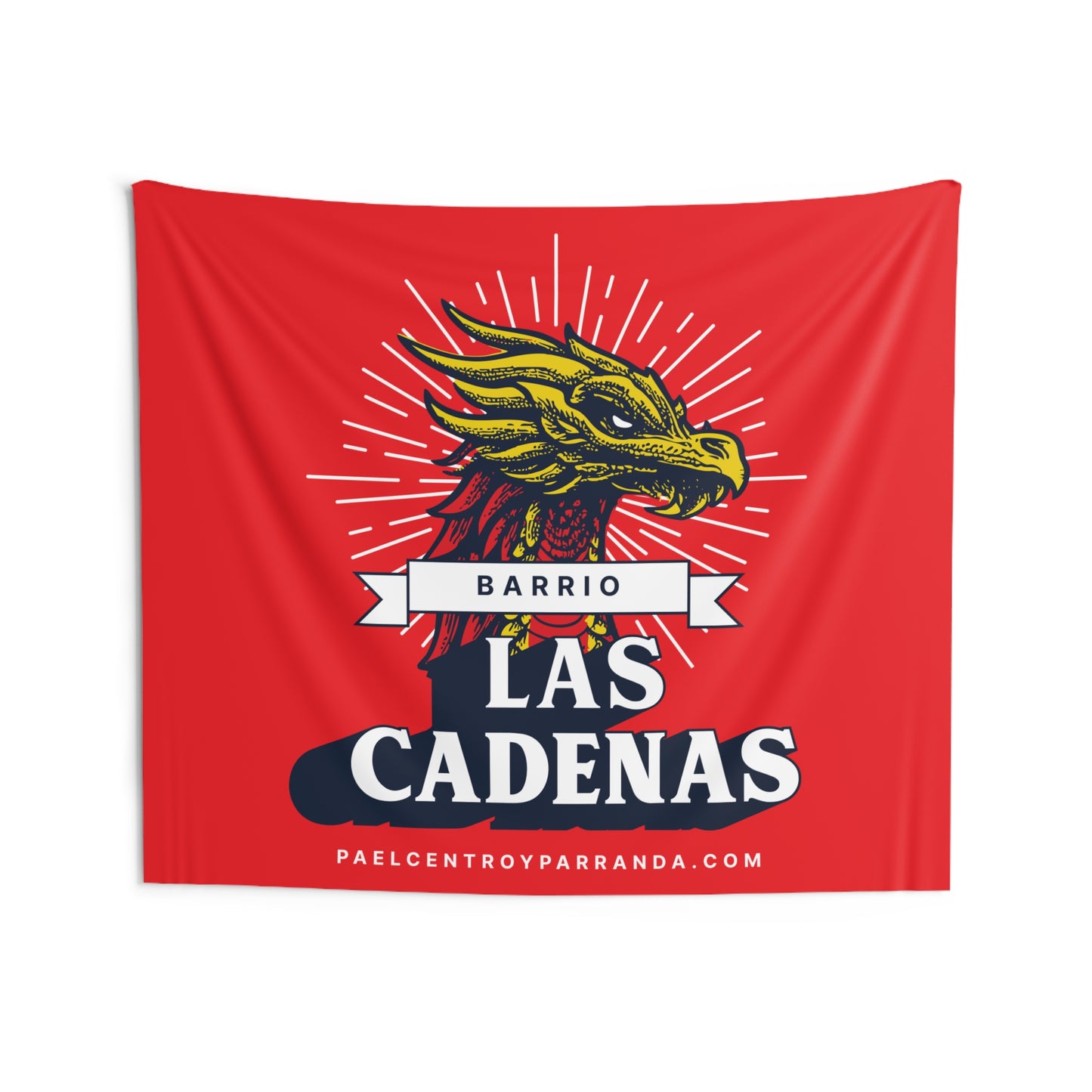 Las Cadenas, Mordazo. (horizontal) Indoor Wall Tapestries