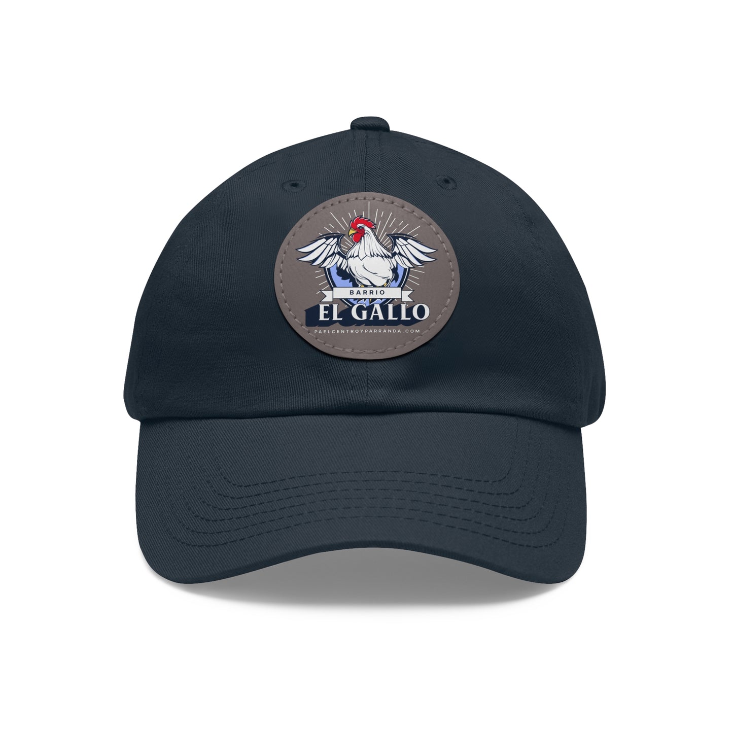 El Gallo, Taguayabón. Dad Hat with Leather Patch (Round)